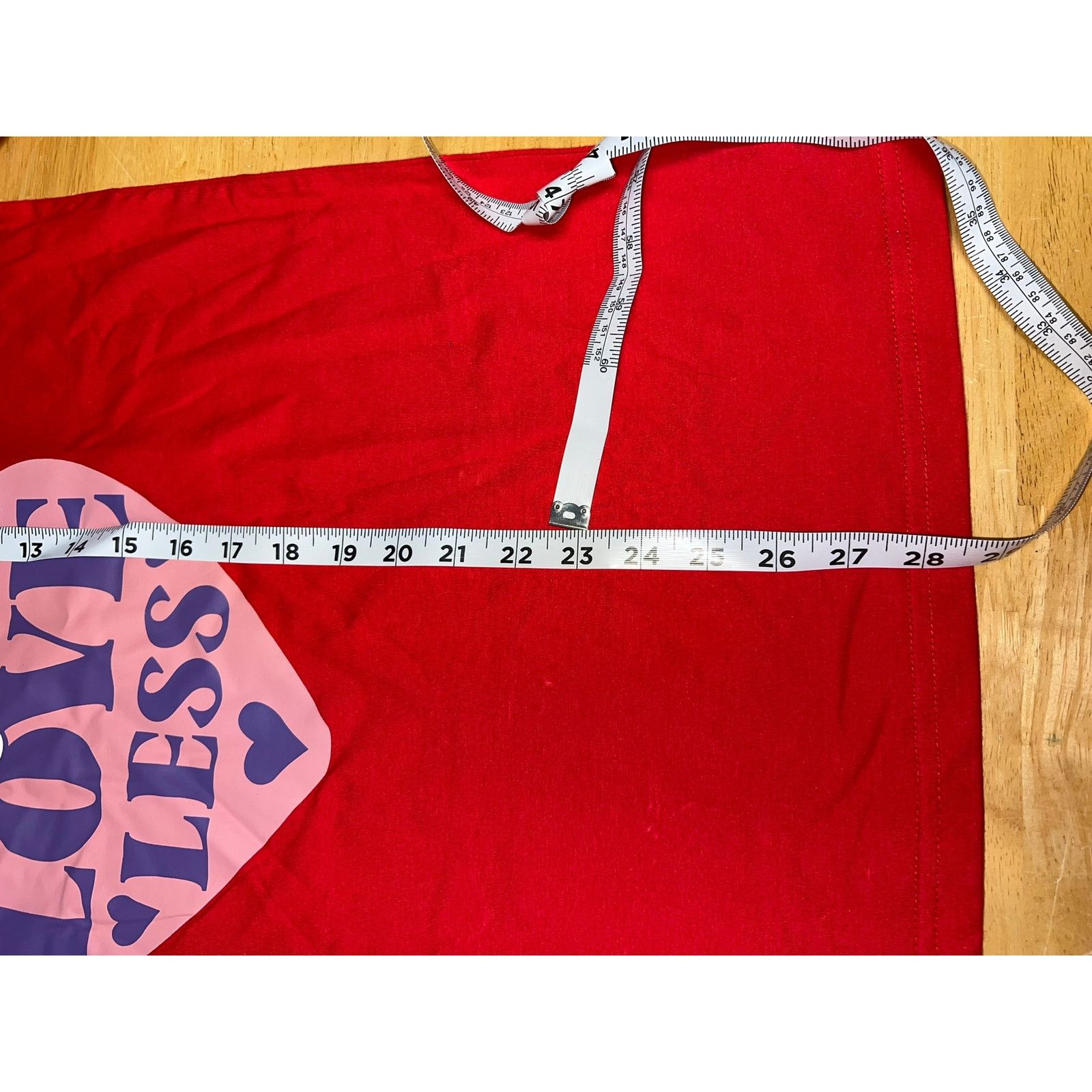 The Unbranded Brand The Smurfs Shirt Loveless Love Less Red Tee Cartoon Medium Size US M / EU 48-50 / 2 - 7 Thumbnail