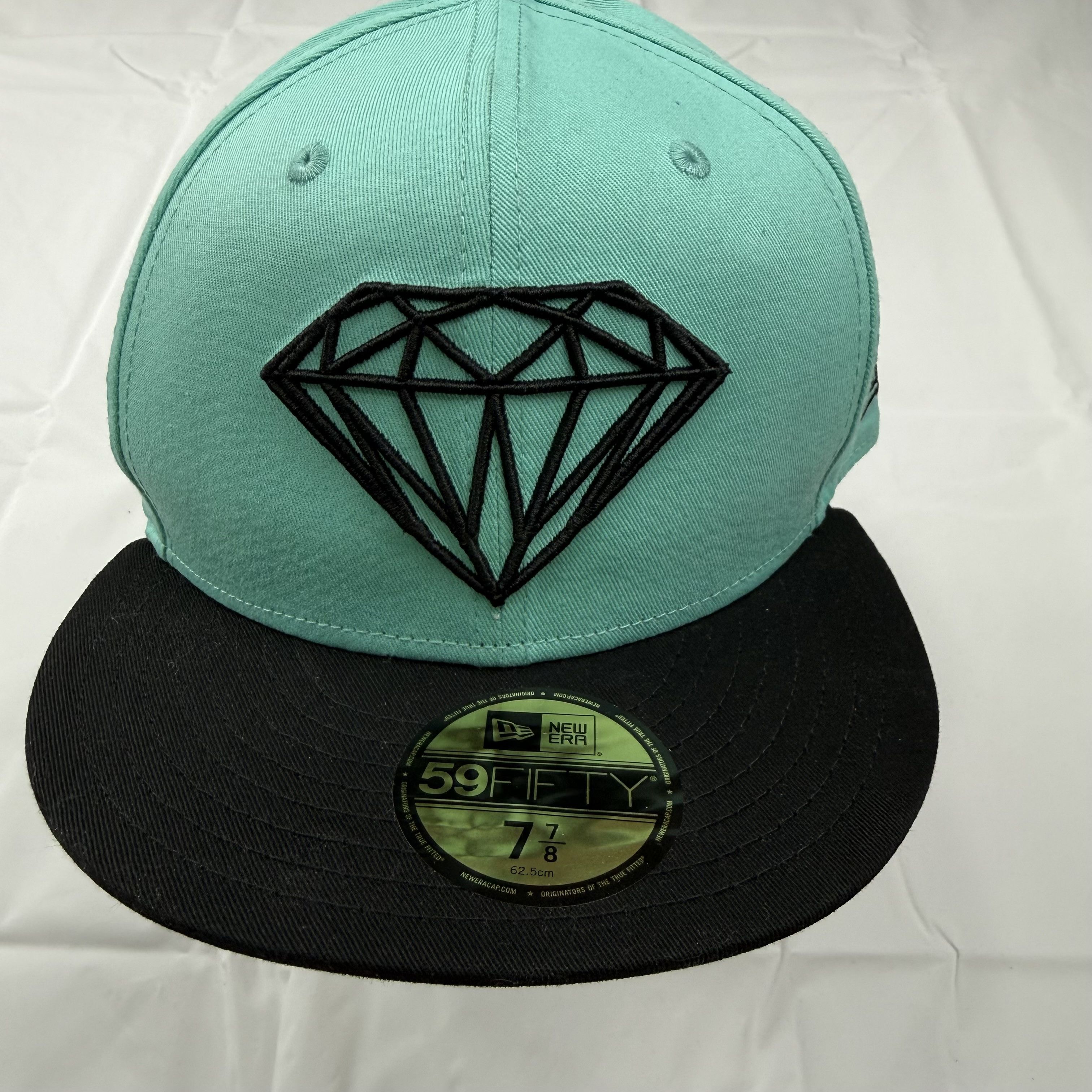 Diamond Supply Co. Diamond Supply Co New Era 59FIFTY Fitted Hat Logo 7 7/8 Size ONE SIZE - 2 Thumbnail