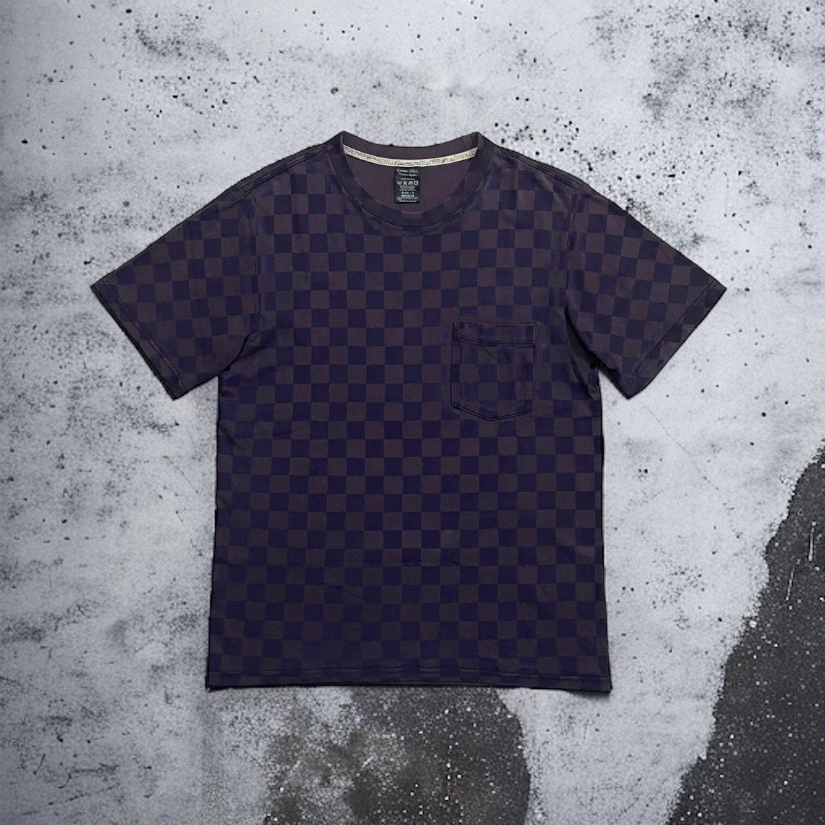 image of Number N Ine x Takahiromiyashita The Soloist Single Pocket Number (N)Ine Checkered in Pure White (S