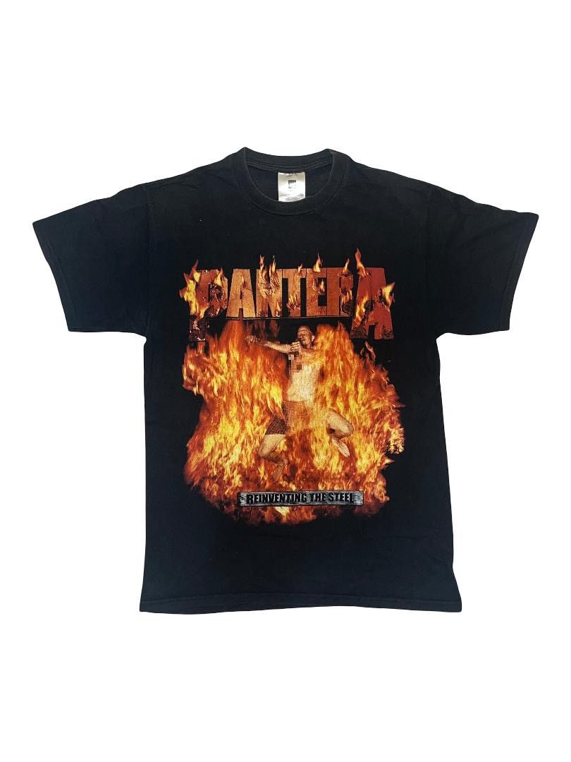 Vintage Vintage T-Shirt Pantera Tour 2000 Size US L / EU 52-54 / 3 - 1 Thumbnail