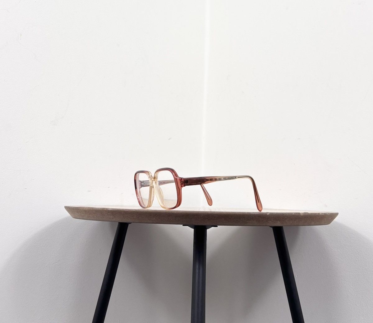 Safilo Vintage Safilo Elasta Eyeglasses Frames Oversized Square Size ONE SIZE - 6 Thumbnail