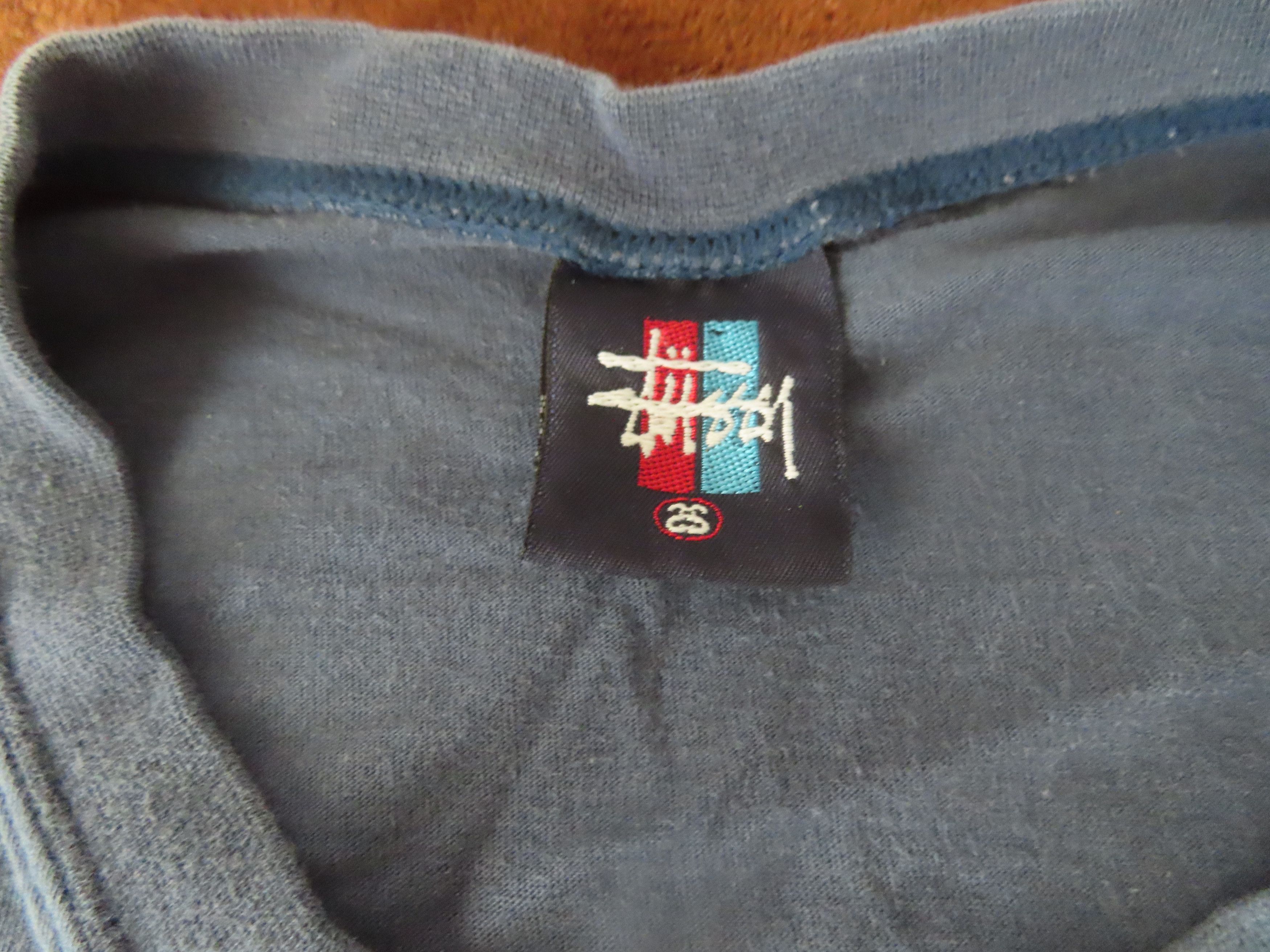 Stussy × Vintage rare 90s stussy vespa map tshirt single stitch made in usa Size US M / EU 48-50 / 2 - 8 Thumbnail