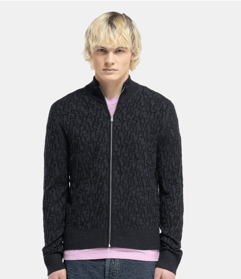Acne Studios BNWT AW24 ACNE STUDIOS KALINO MONOGRAM JACKET M Size US M / EU 48-50 / 2 - 1 Thumbnail