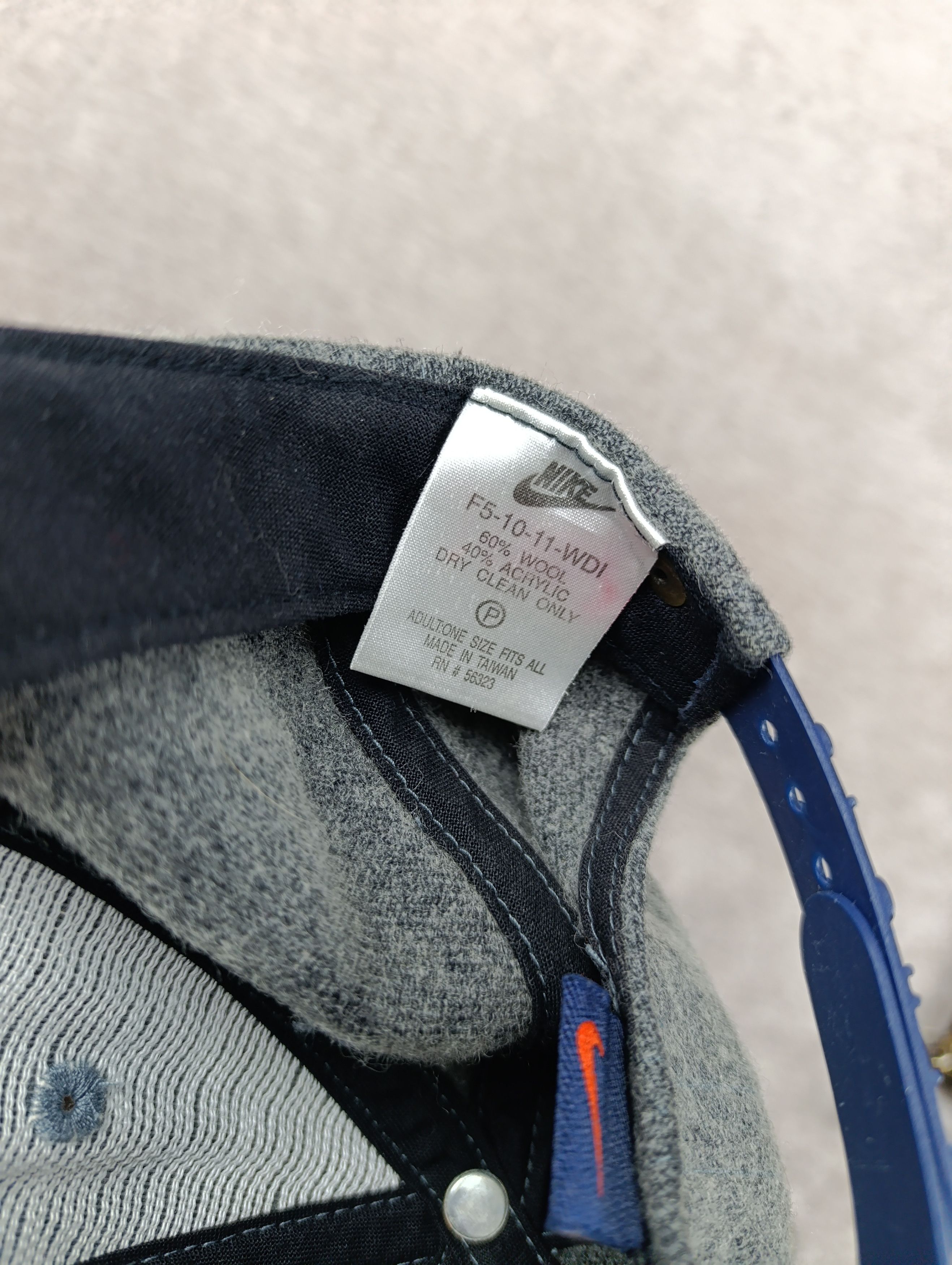 Nike Vintage 90s Jahre Nike Syracuse Team Sport SELTEN wool cap Size ONE SIZE - 12 Thumbnail
