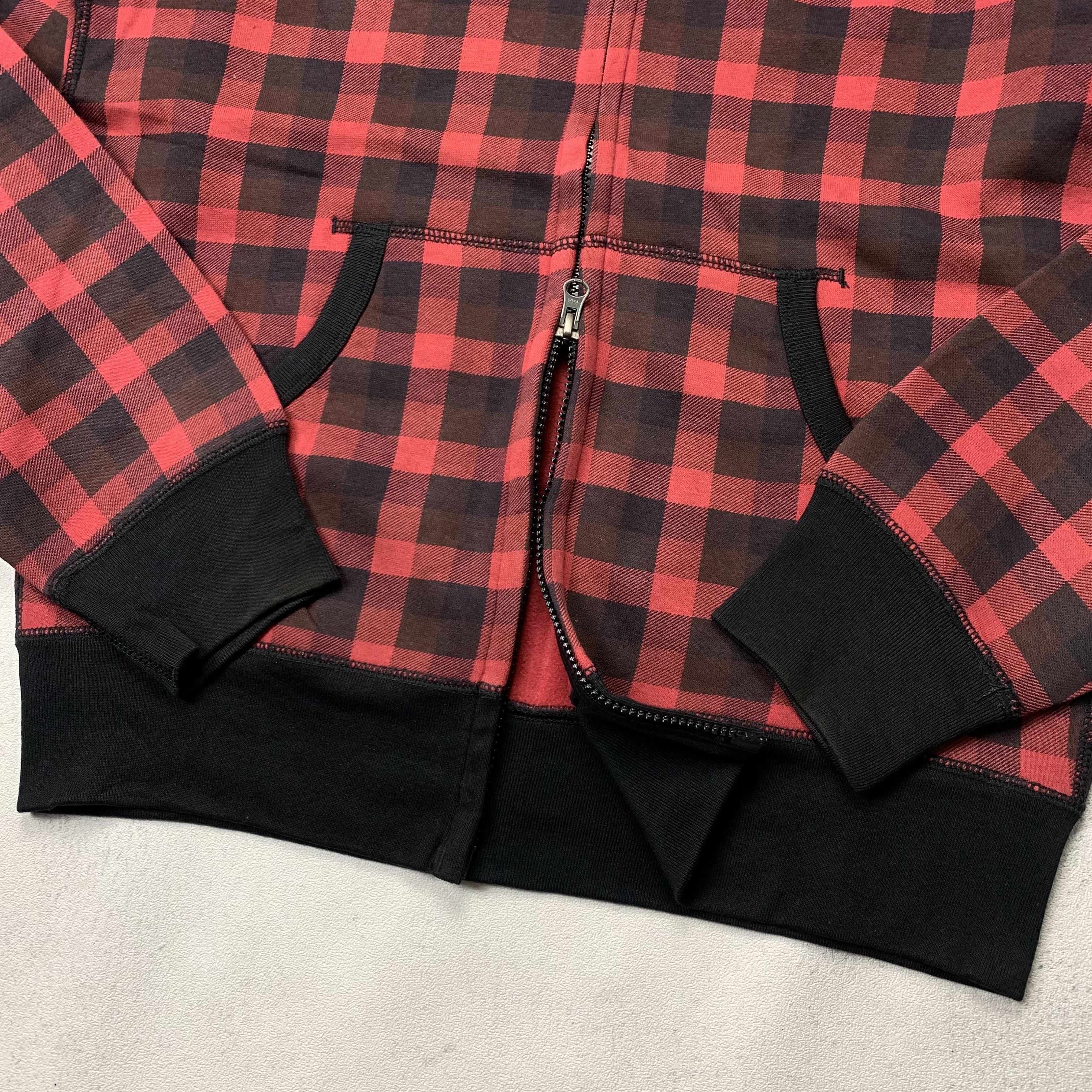 Uniqlo Uniqlo Tartan Plaid Checkered Zip Up Hoodie Size US M / EU 48-50 / 2 - 2 Thumbnail