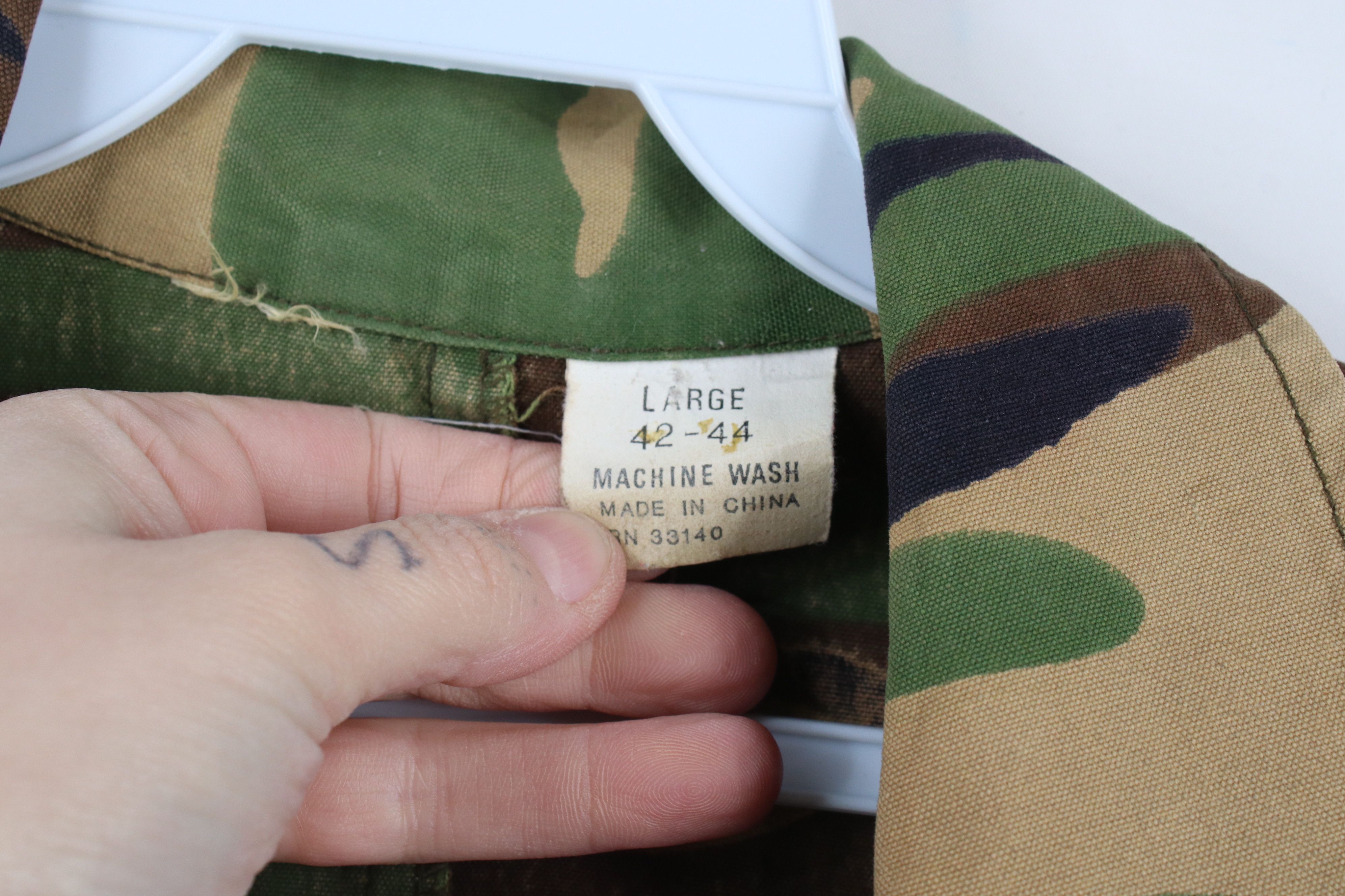 Vintage Vintage 70s Streetwear Camouflage Hunting Field Jacket Size US L / EU 52-54 / 3 - 10 Thumbnail