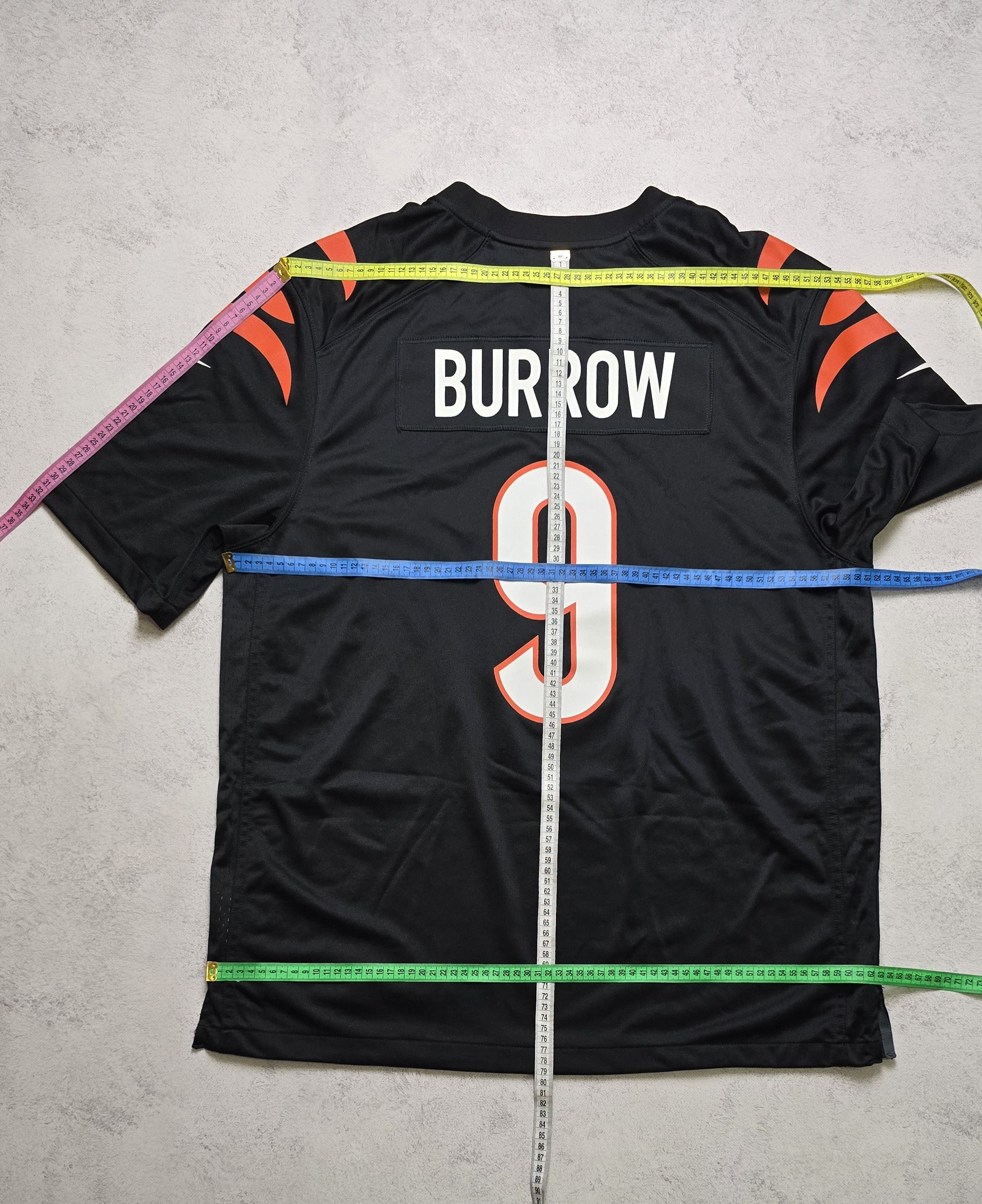 Nike Joe Burrow #9 Bengals Nike NFL Game Jersey Size US XL / EU 56 / 4 - 3 Thumbnail