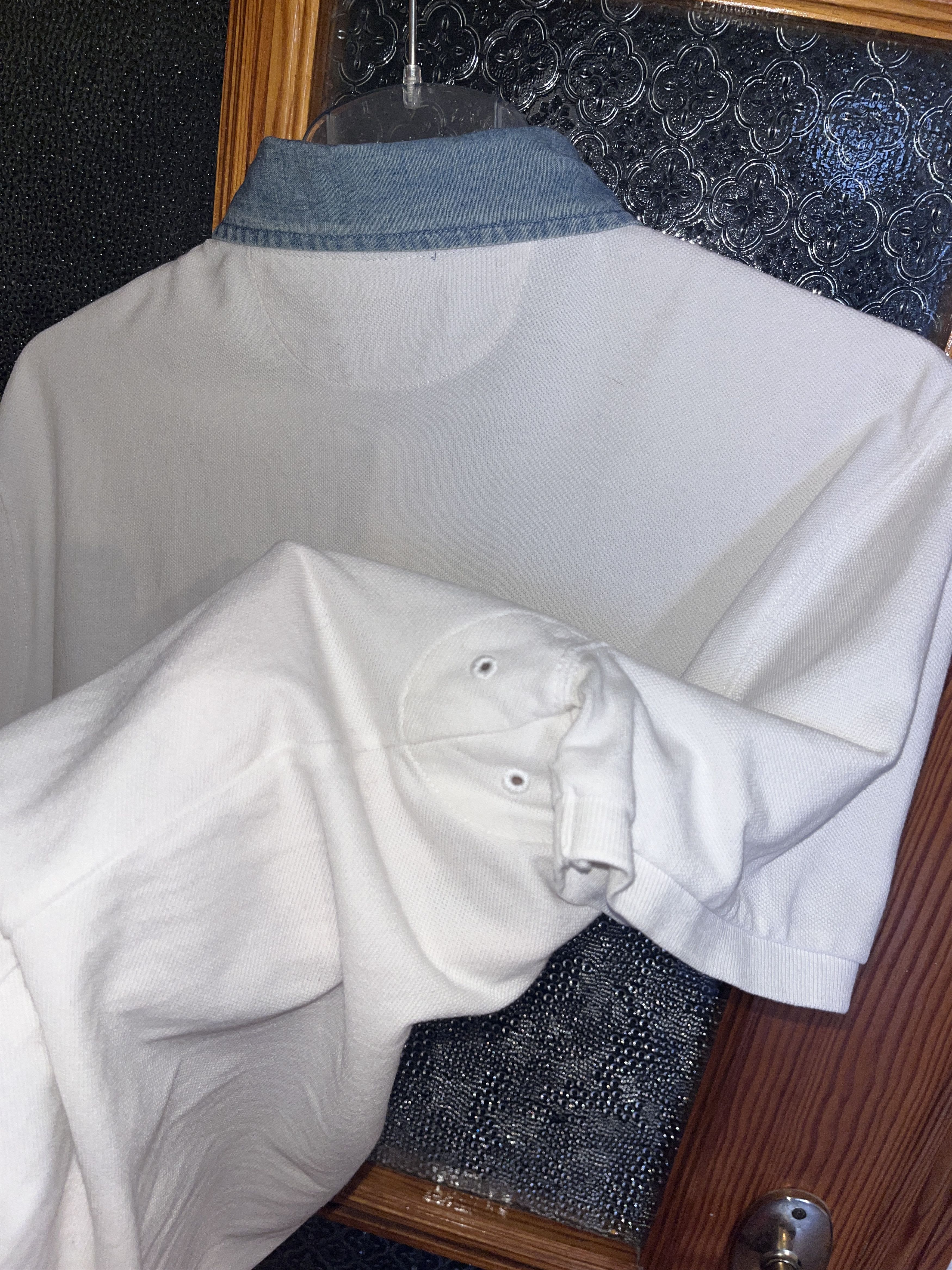Polo Ralph Lauren Vintage Polo Ralph Lauren White Polo Shirt USA Flag Size US L / EU 52-54 / 3 - 7 Thumbnail