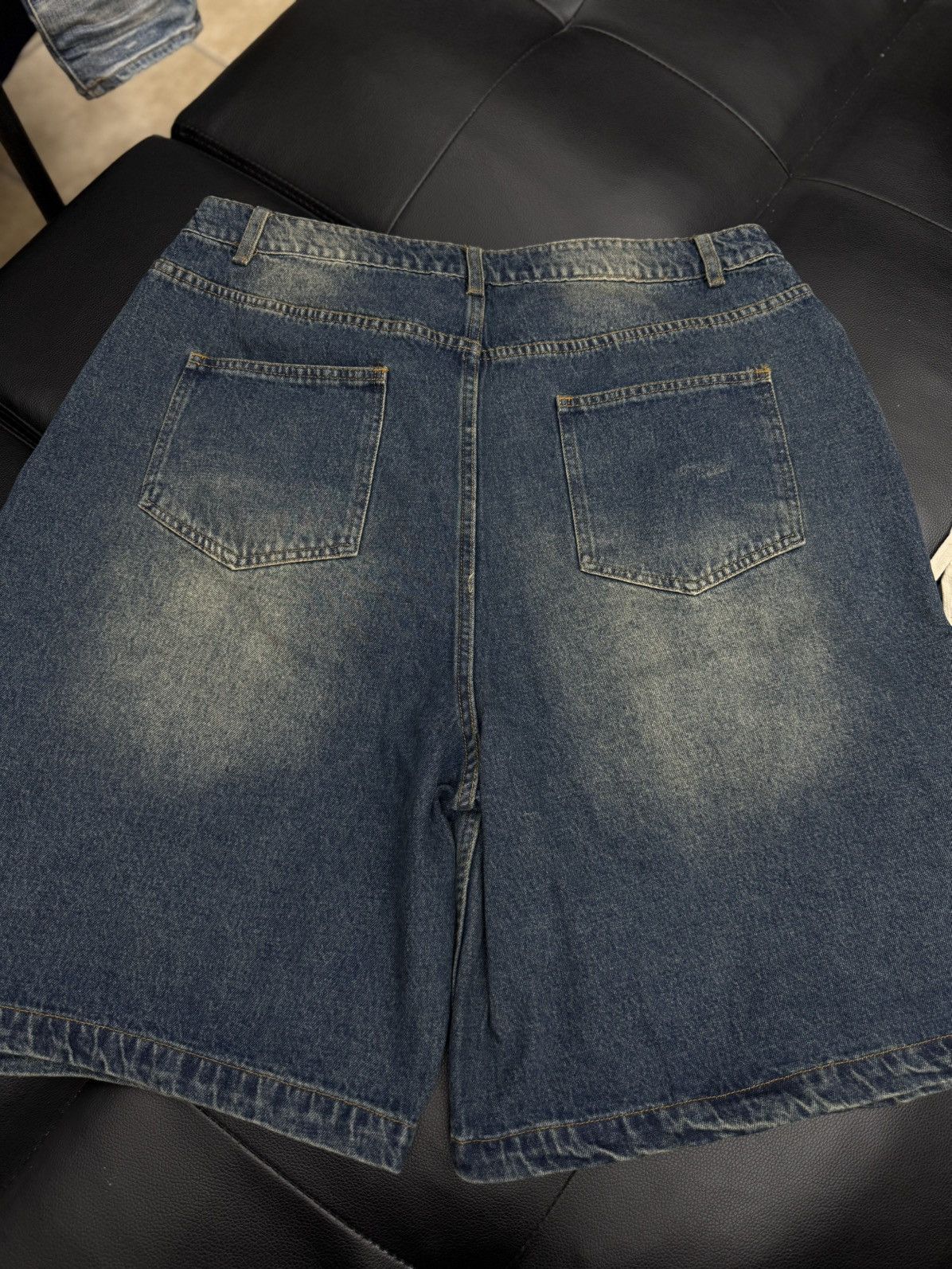 Vale Valley Blue Denim Patchwork Shorts Size 32 (Brand New) Size US 32 / EU 48 - 10 Thumbnail