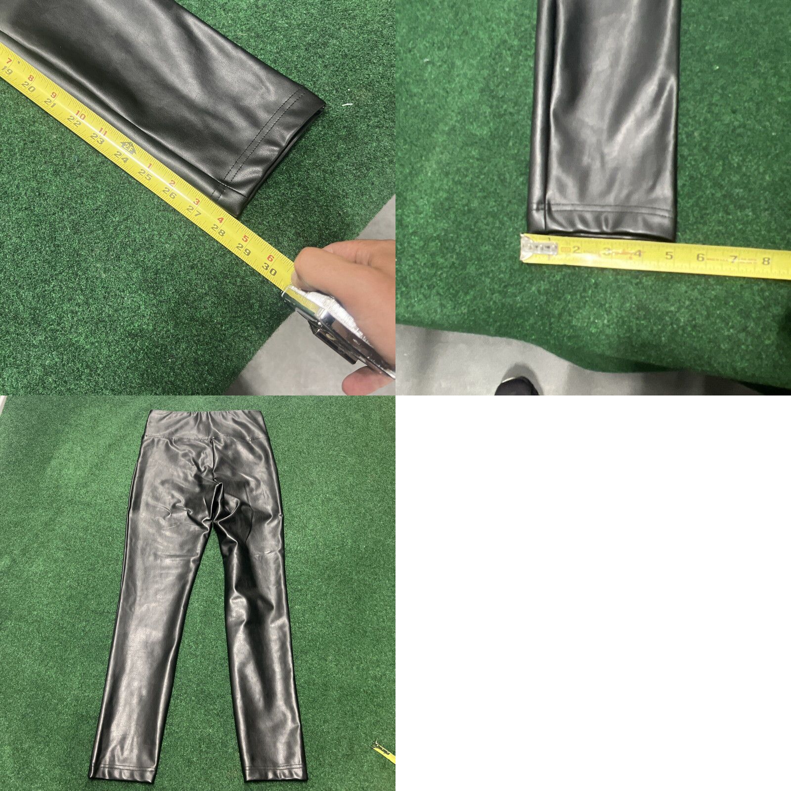 Laundry by Shelli Segal LAUNDRY by Shelli Segal LA Faux Leather Pants Size Small Black Size 28" / US 6 / IT 42 - 8 Thumbnail