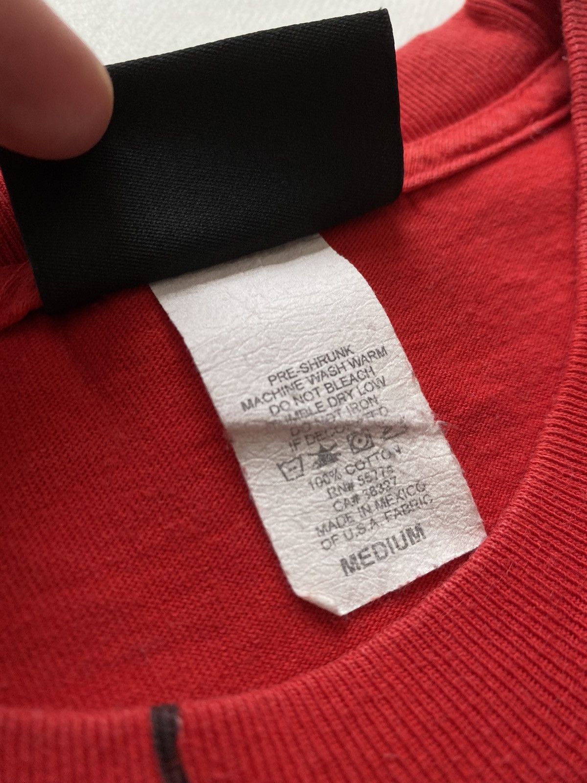 Vintage Vintage Skateboarding Hustler Hardcore Y2K Red Tee Size US M / EU 48-50 / 2 - 4 Thumbnail