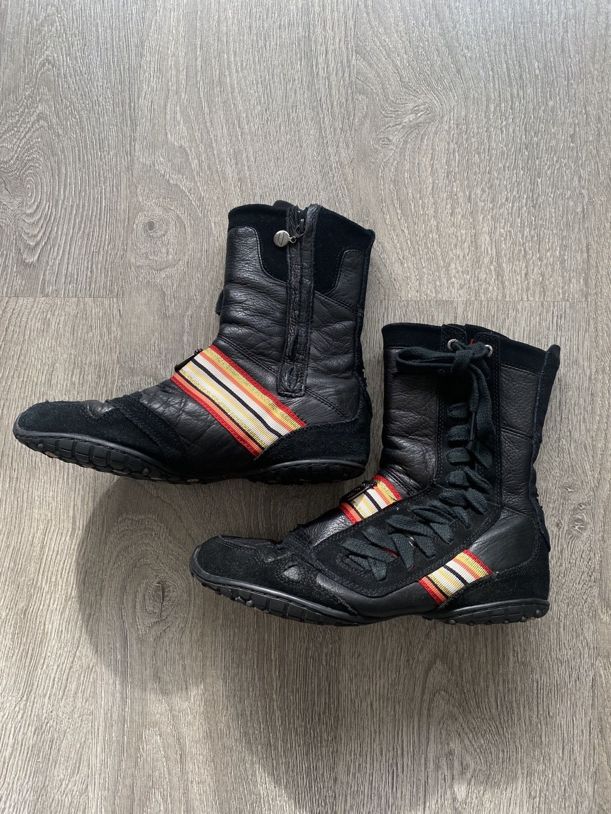 Diesel × Vintage Vintage Diesel Izuu Boxer High Leather boots