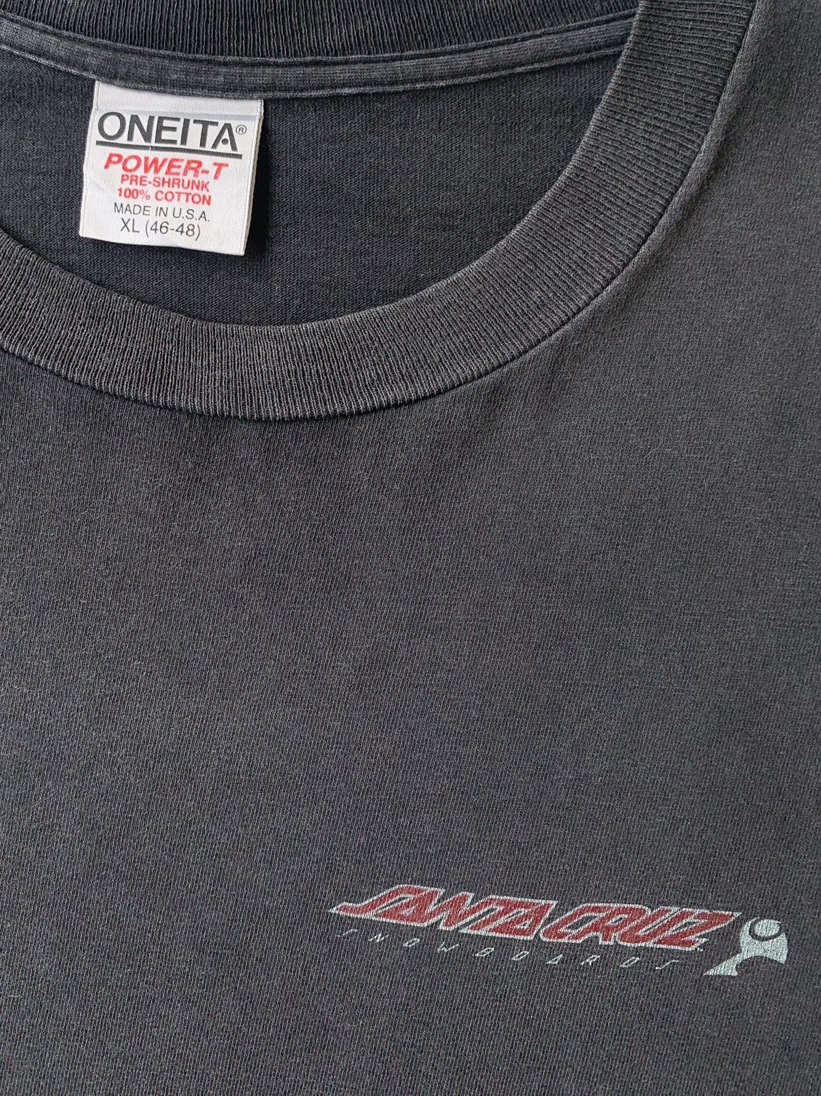 Santa Cruz Skateboards Vintage 90s Santacruz Snowboards Longsleeve Size US XL / EU 56 / 4 - 5 Thumbnail
