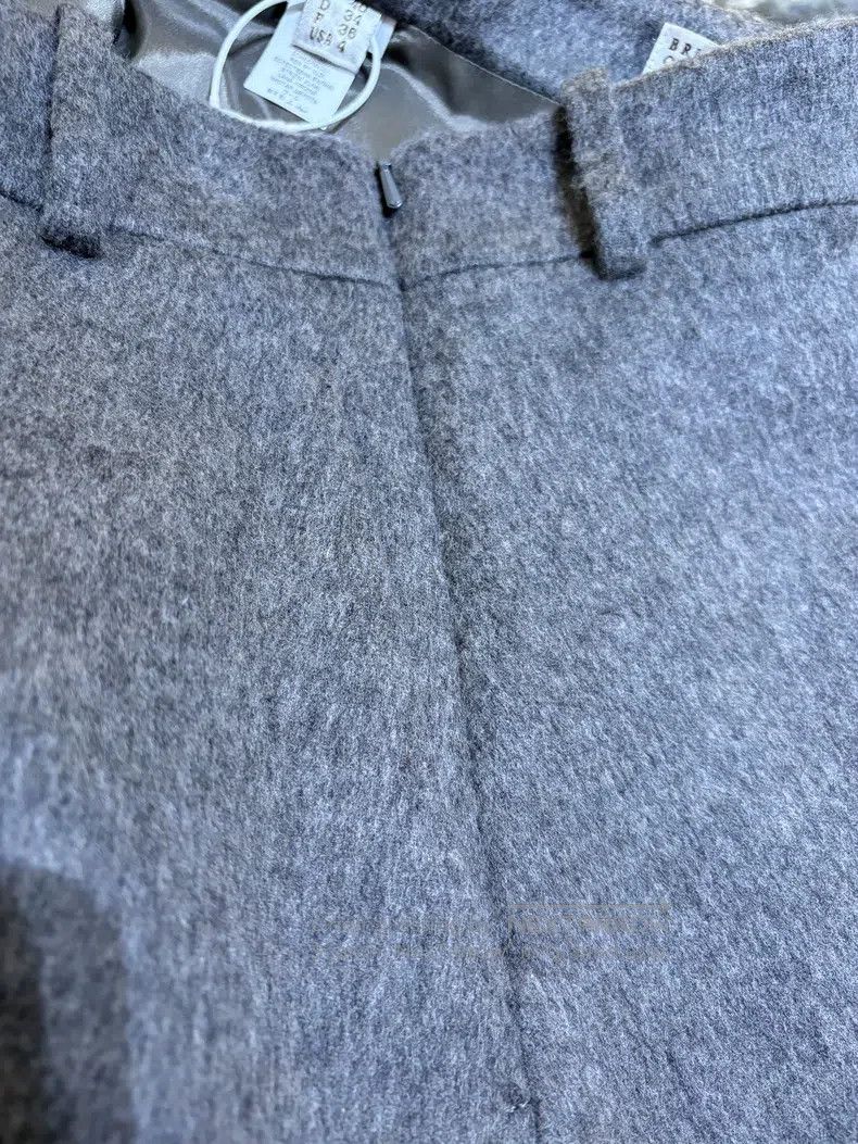 Brunello Cucinelli Brunello Cucinelli Autumn-Winter Wool Skirt Size 26" / US 2 / IT 38 - 4 Thumbnail