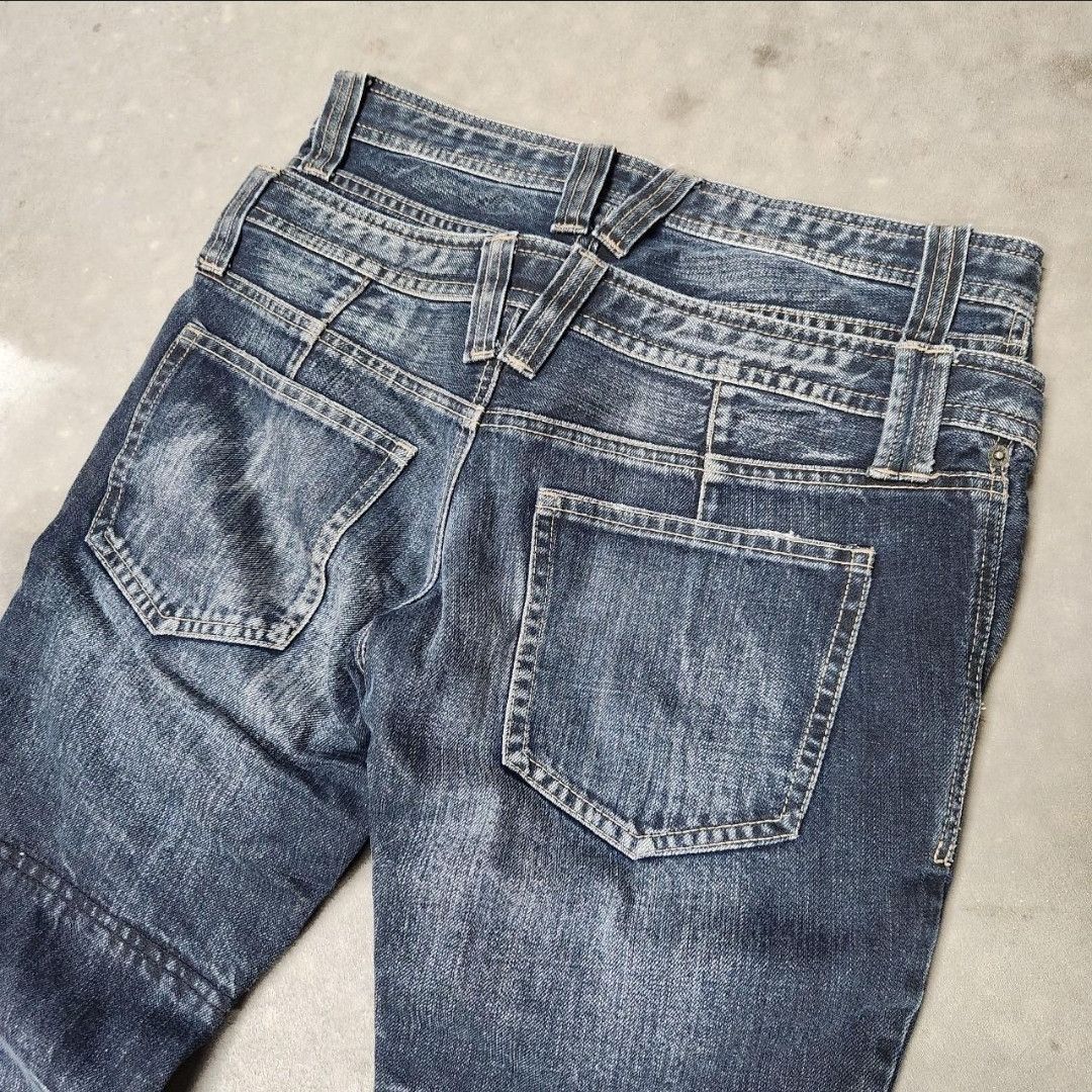 PPFM PPFM Double Waist Jeans Size US 31 - 5 Thumbnail