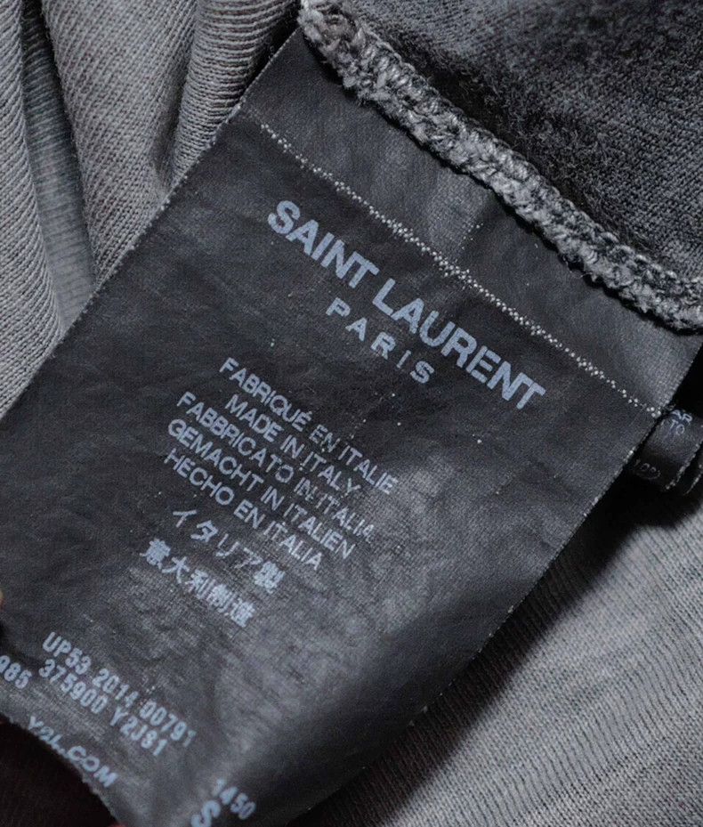 Saint Laurent Paris Saint Laurent Paris Classic gray stone wash color gradient Size S / US 4 / IT 40 - 5 Thumbnail