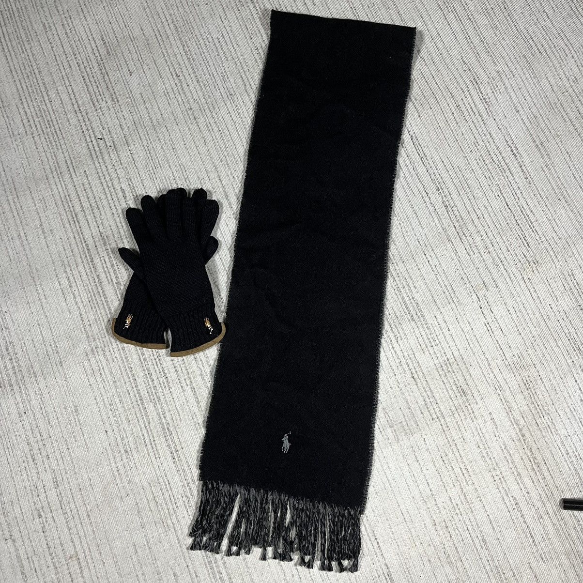 Polo Ralph Lauren Polo Ralph Lauren Two way Color Wool Scarf Size ONE SIZE - 2 Thumbnail