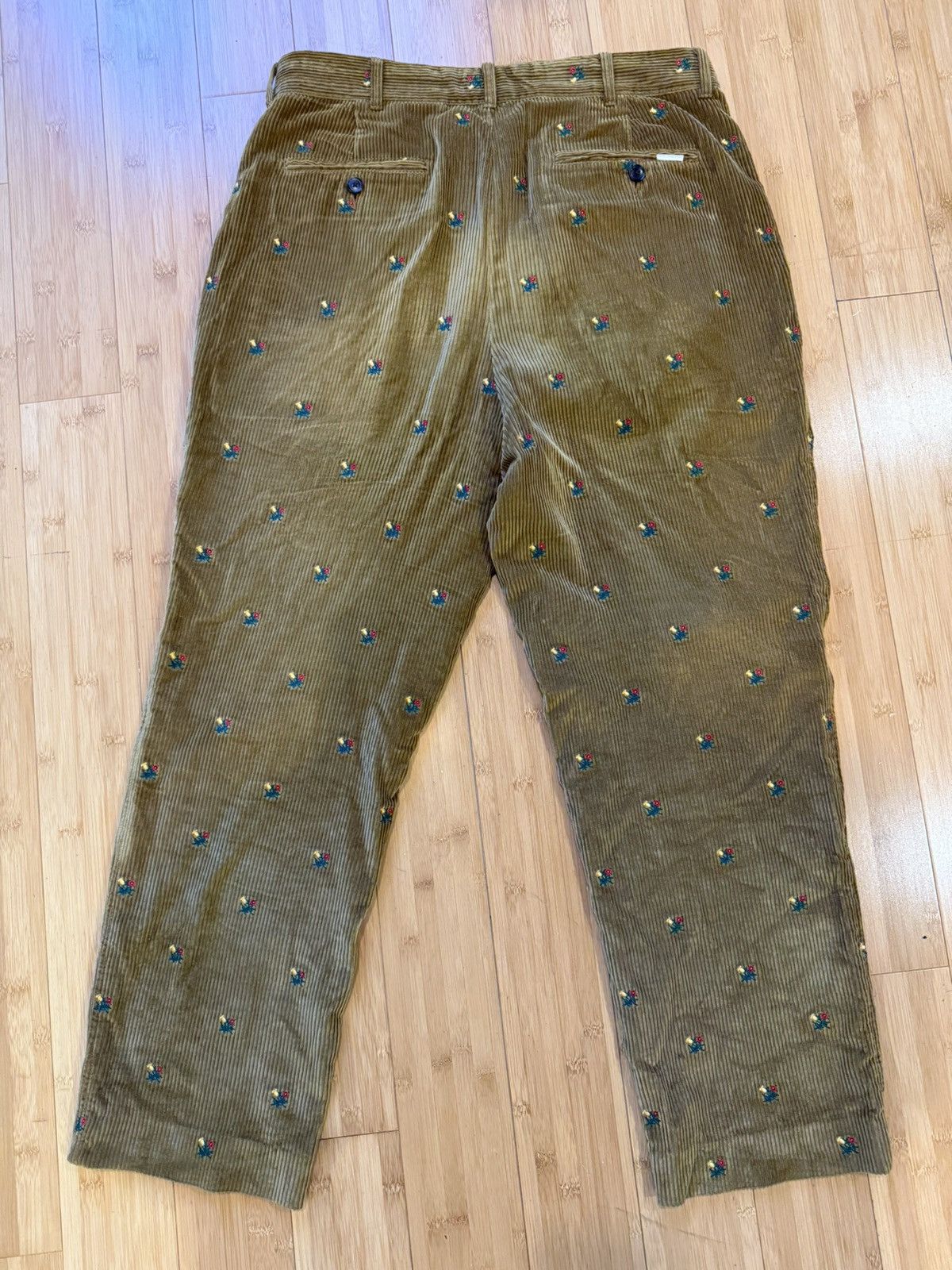Aime Leon Dore Aime Leon Dore Monogram Corduroy Pants Size M (32) Size US 32 / EU 48 - 2 Thumbnail