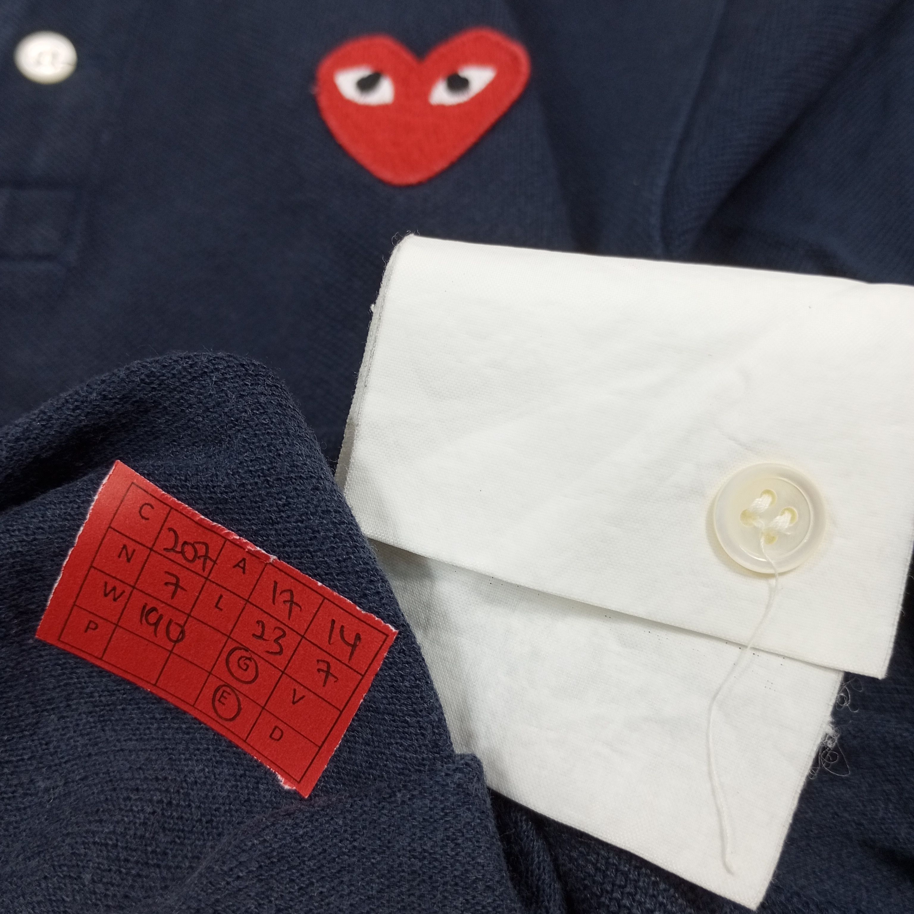 Comme des Garcons × Japanese Brand × Vintage Comme Des Garcons Japanese Brand Polos Size US S / EU 44-46 / 1 - 6 Thumbnail