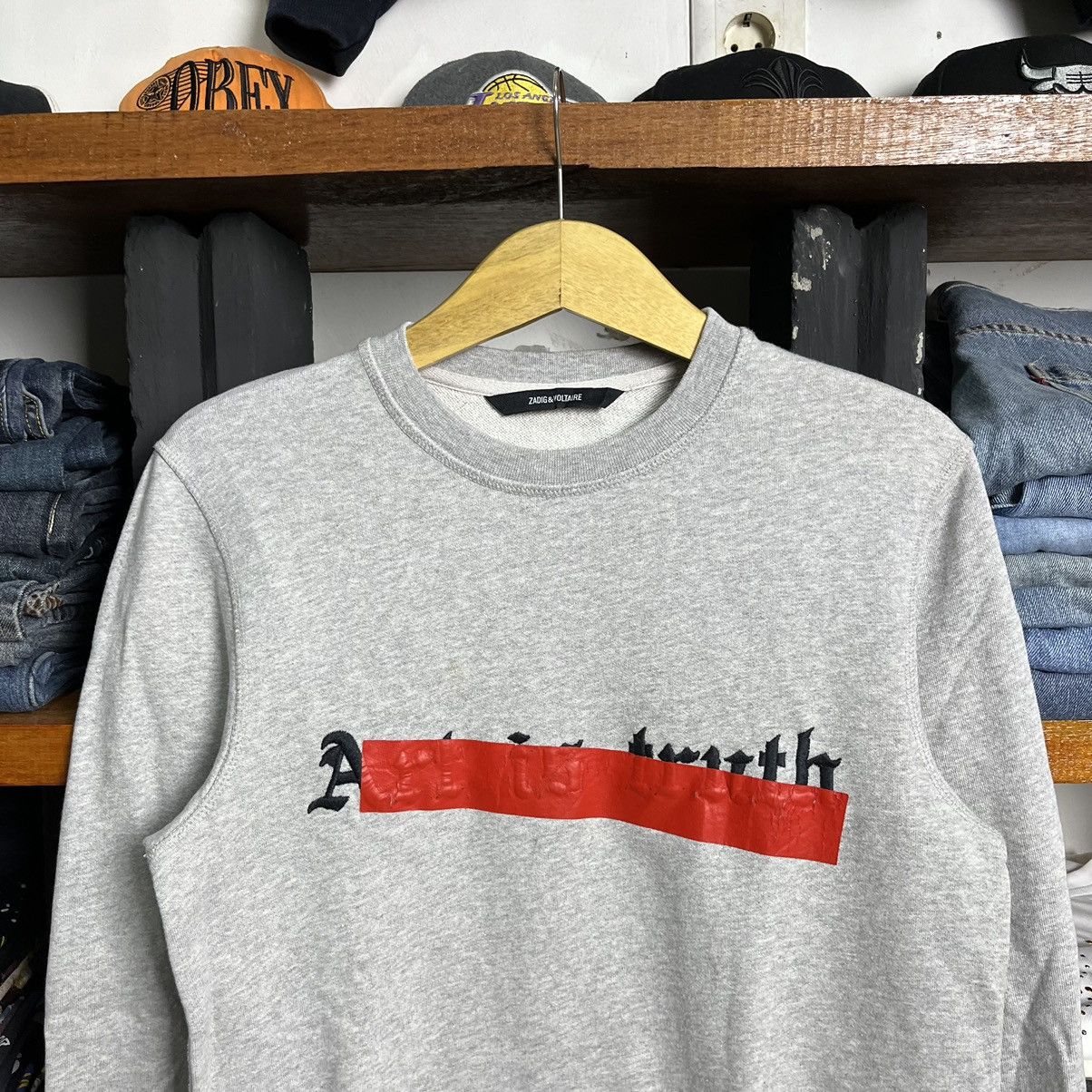 Zadig & Voltaire Art is Truth Red Tape Zadig & Voltaire Sweater Size US XS / EU 42 / 0 - 4 Thumbnail