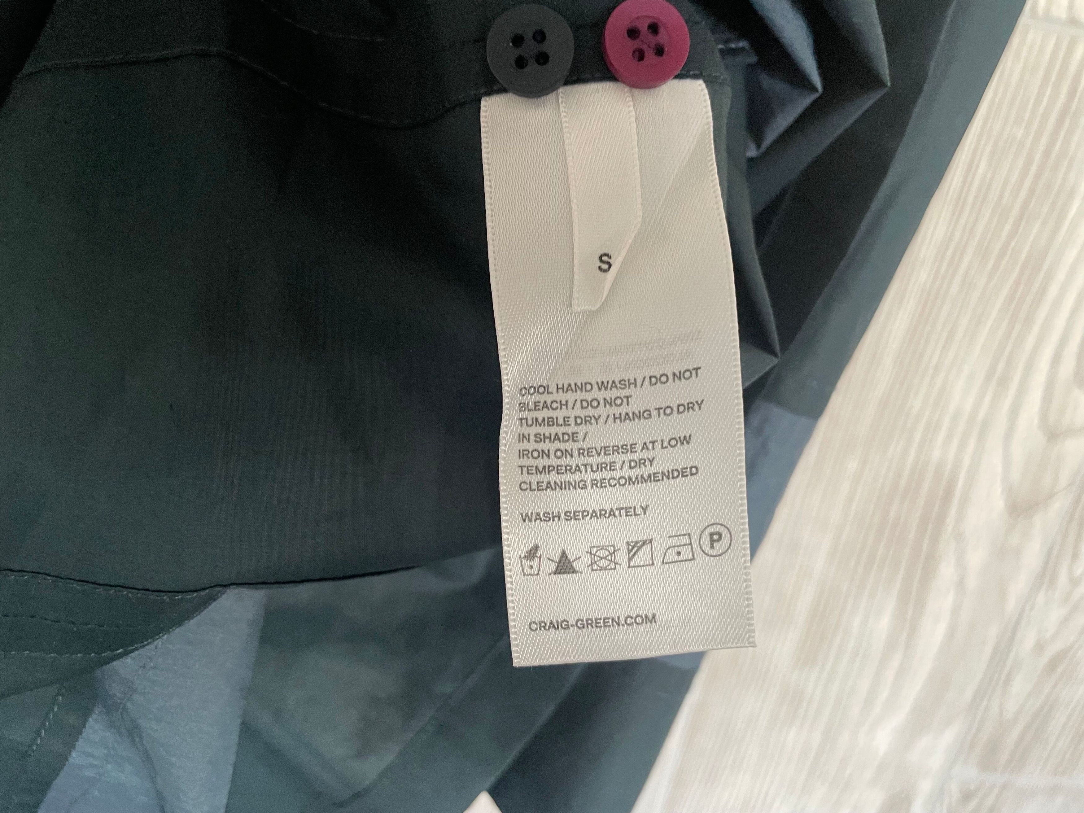 Craig Green Craig Green Paneled Short-Sleeve Shirt Size US S / EU 44-46 / 1 - 5 Thumbnail
