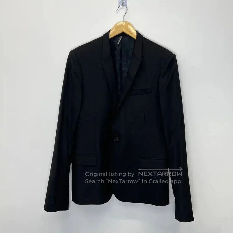 Dior Dior Men's Black Wool Blazer Jacket . Size US L / EU 52-54 / 3 - 1 Thumbnail