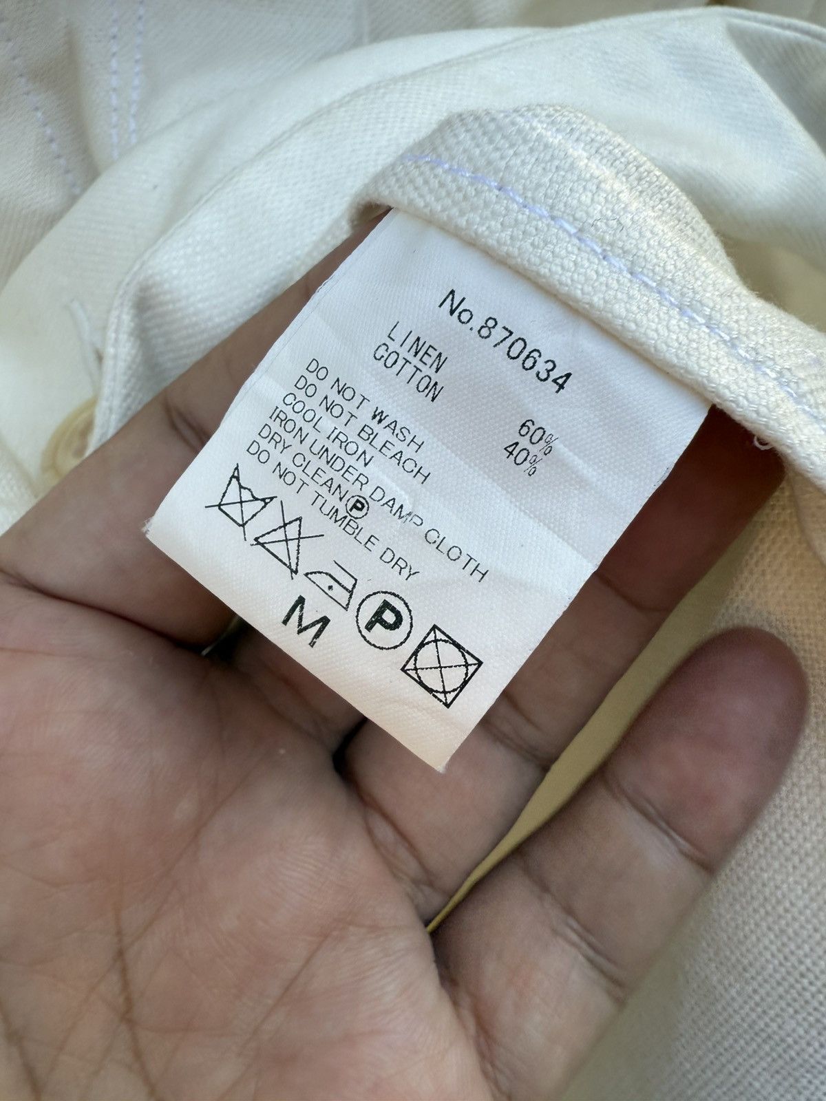 Haversack × Japanese Brand × Vintage Haversack Japan Linen Jacket Size US M / EU 48-50 / 2 - 5 Thumbnail
