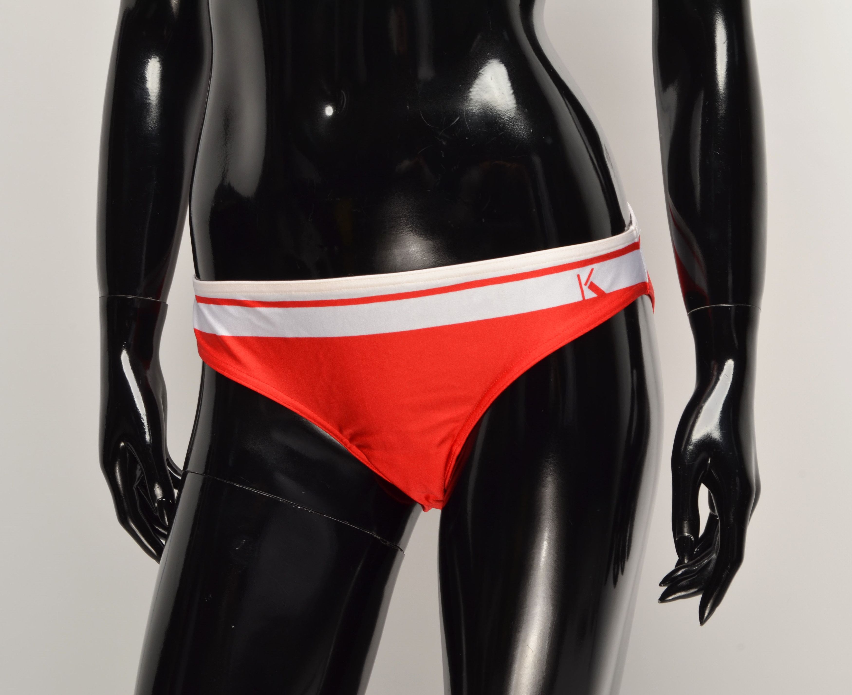 Krizia Vintage Krizia 80's Striped Bikini Swimwear Set Beachwear Size ONE SIZE - 2 Thumbnail
