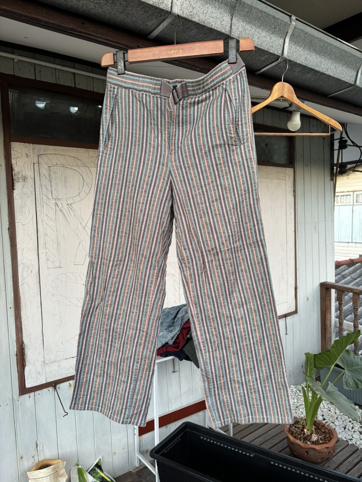 Homme Plisse Issey Miyake × Issey Miyake × Pleats Please Issey Miyake Issey Miyake Homme painted Multiple colors Size US 31 - 2 Thumbnail