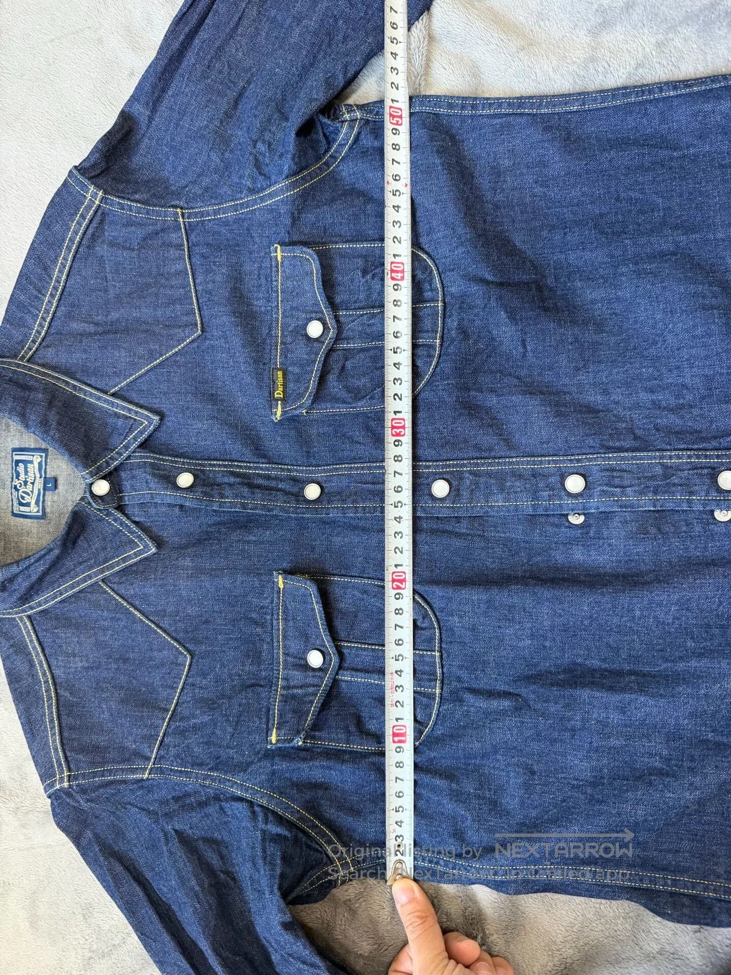 Studio D'Artisan Studio Dartisan Pig Denim Shirt. Size US L / EU 52-54 / 3 - 4 Thumbnail