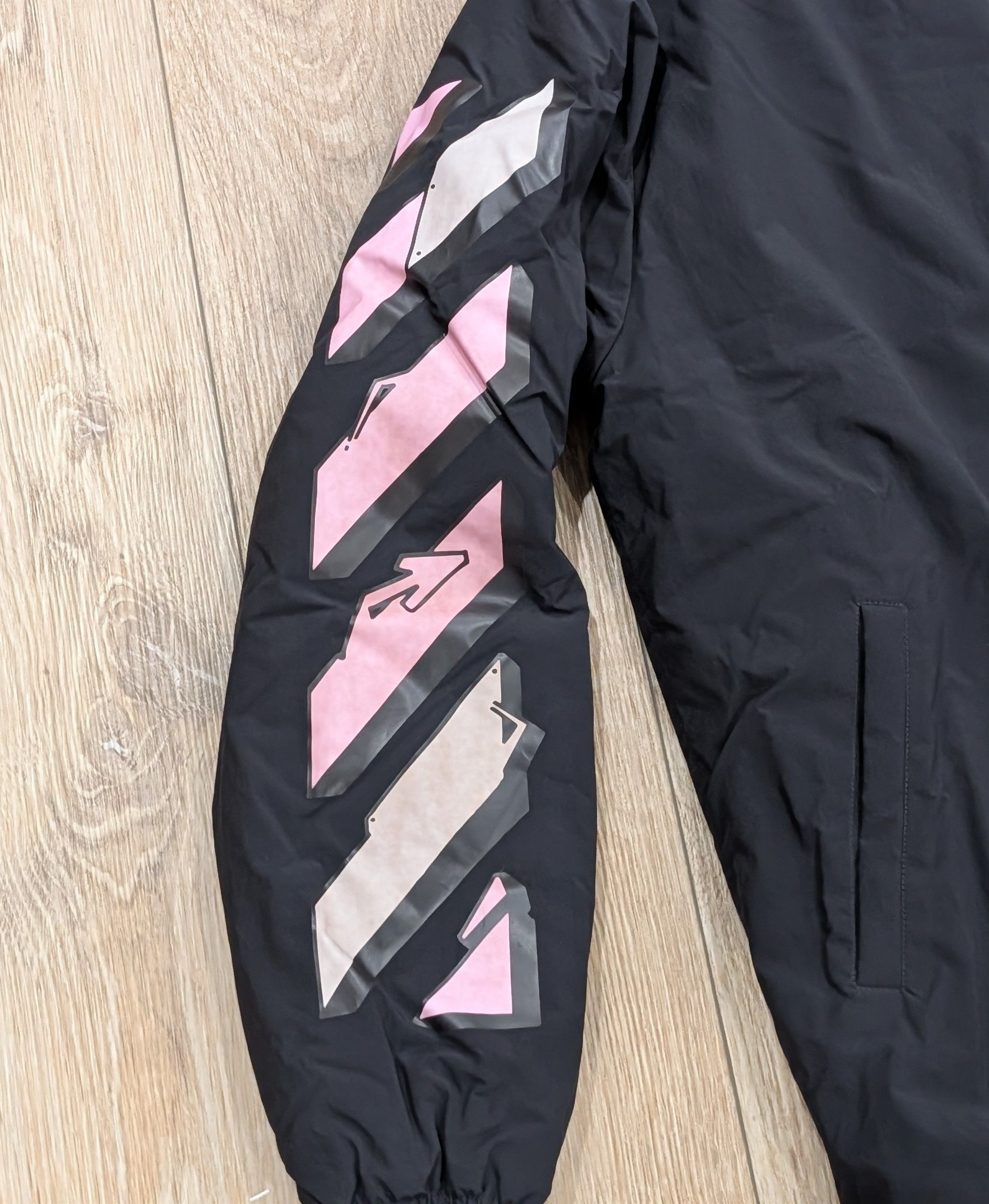 Off-White OFF-WHITE Graffiti Puppet Coaches Jacket Black Medium Size US M / EU 48-50 / 2 - 4 Thumbnail