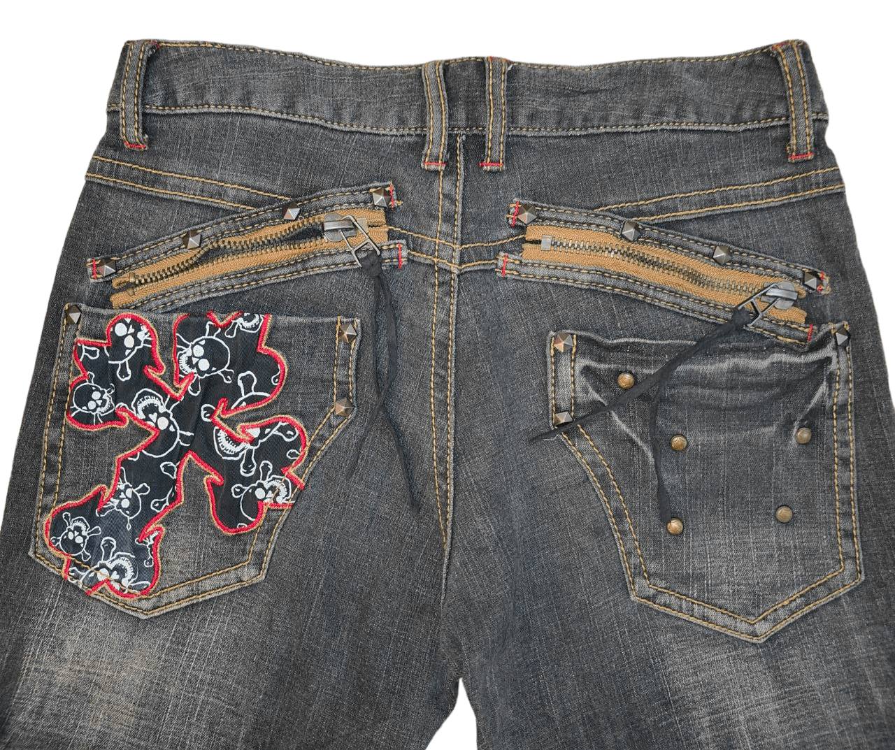 Japanese Brand Japanese BCBG Flare Denim Size US 30 / EU 46 - 5 Thumbnail