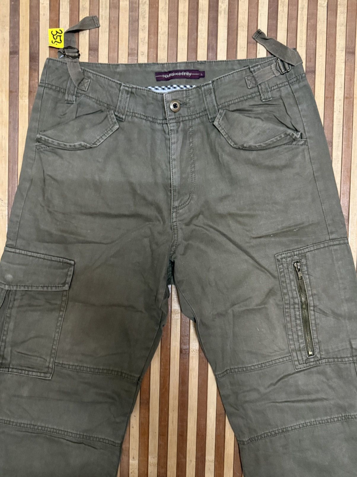 Japanese Brand Neutral Infinity Japan Style Streetwear / Multipocket W32X38 Size US 33 - 3 Thumbnail