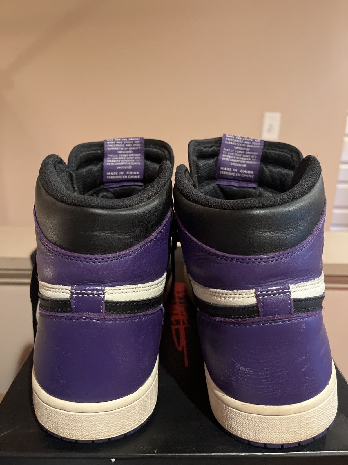 Jordan Brand Jourdan 1 Court purple Size US 10 / EU 43 - 9 Thumbnail