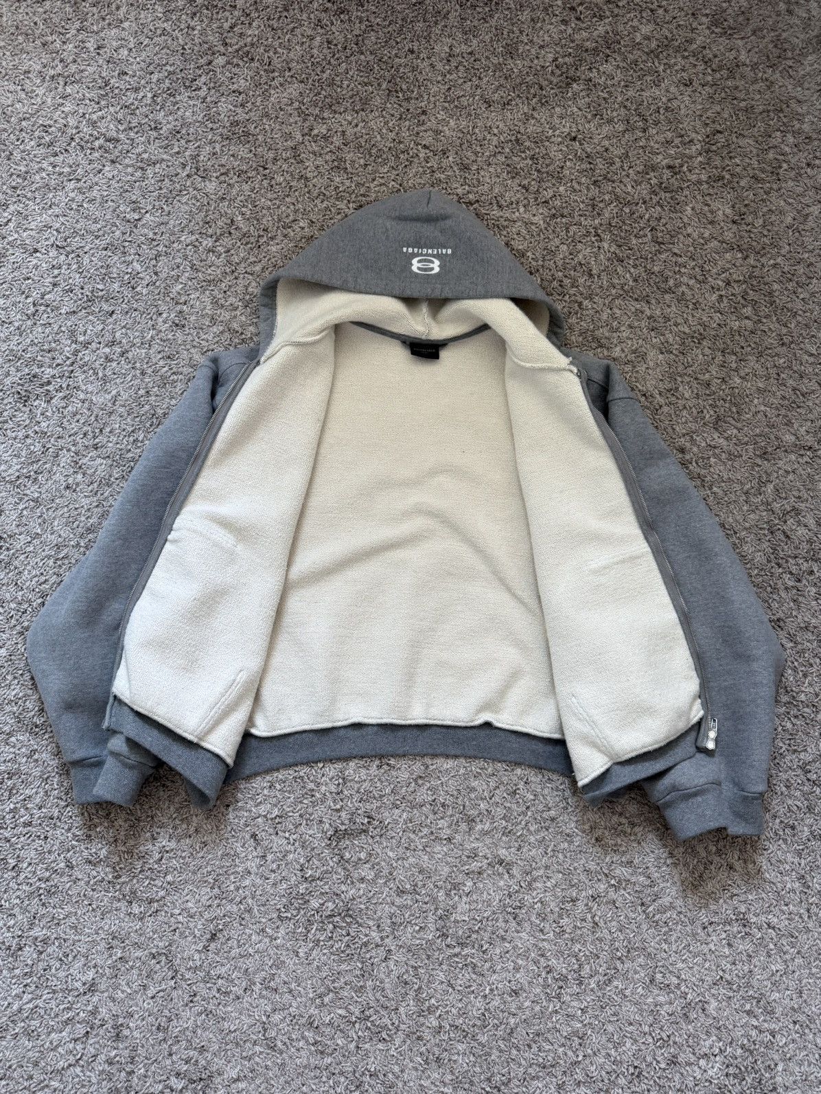 Balenciaga Balenciaga Summer 24 Unity Sports Icon Hoodie Grey 1500 GSM Size US S / EU 44-46 / 1 - 2 Thumbnail