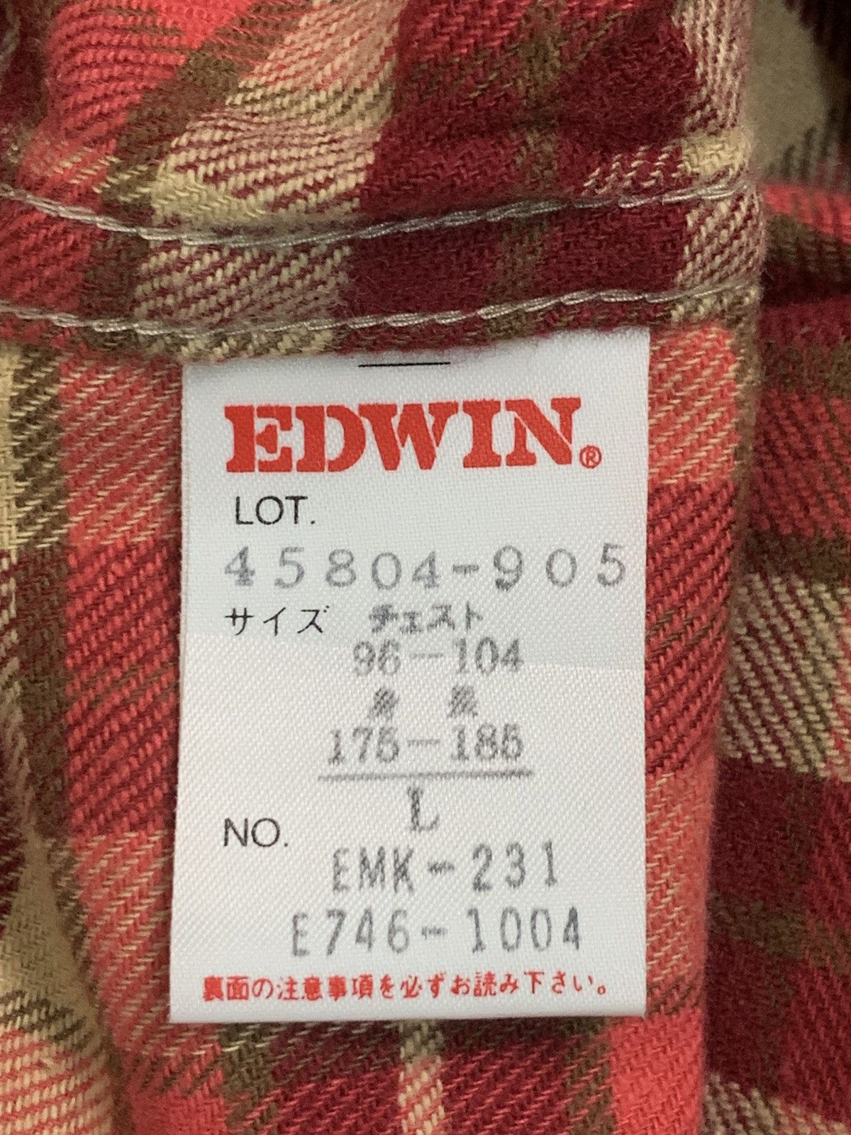 Edwin Rare Design Edwin Sports Button Ups Shirts Size US L / EU 52-54 / 3 - 6 Thumbnail