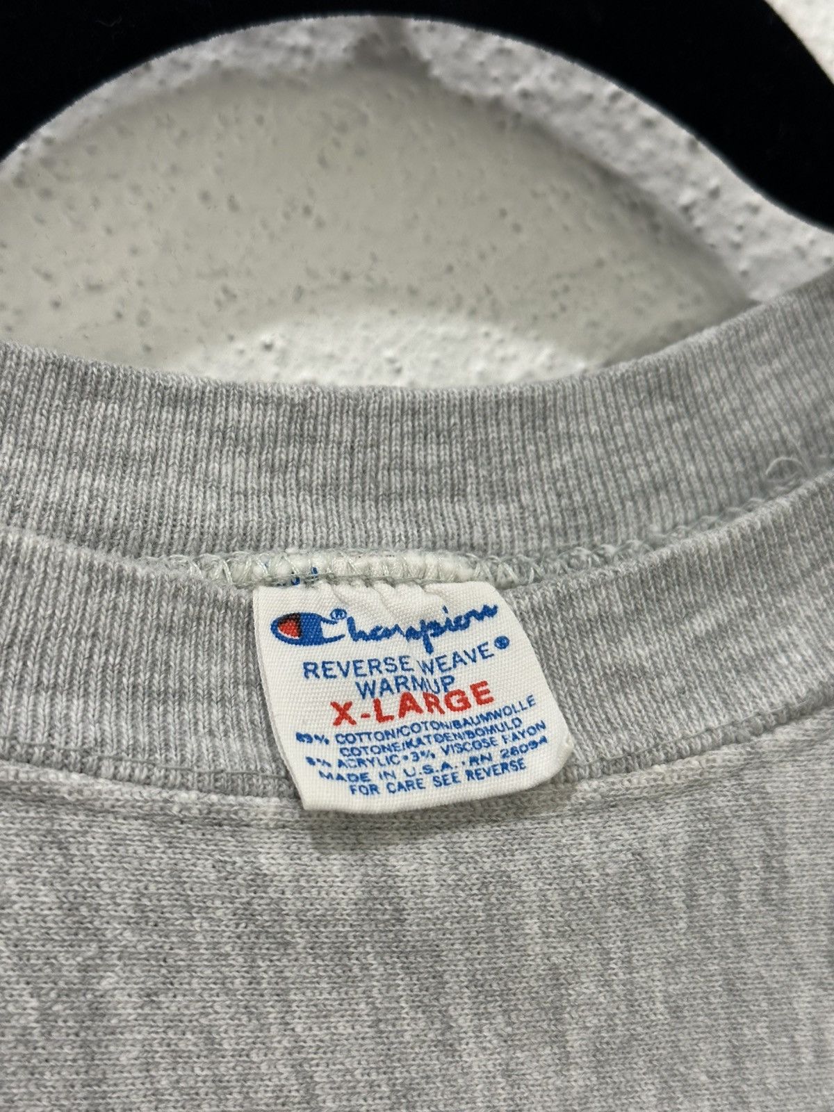 Champion Vintage 80s Champion Reverse Weave NotreDame Crewneck USA XL Size US XL / EU 56 / 4 - 4 Thumbnail
