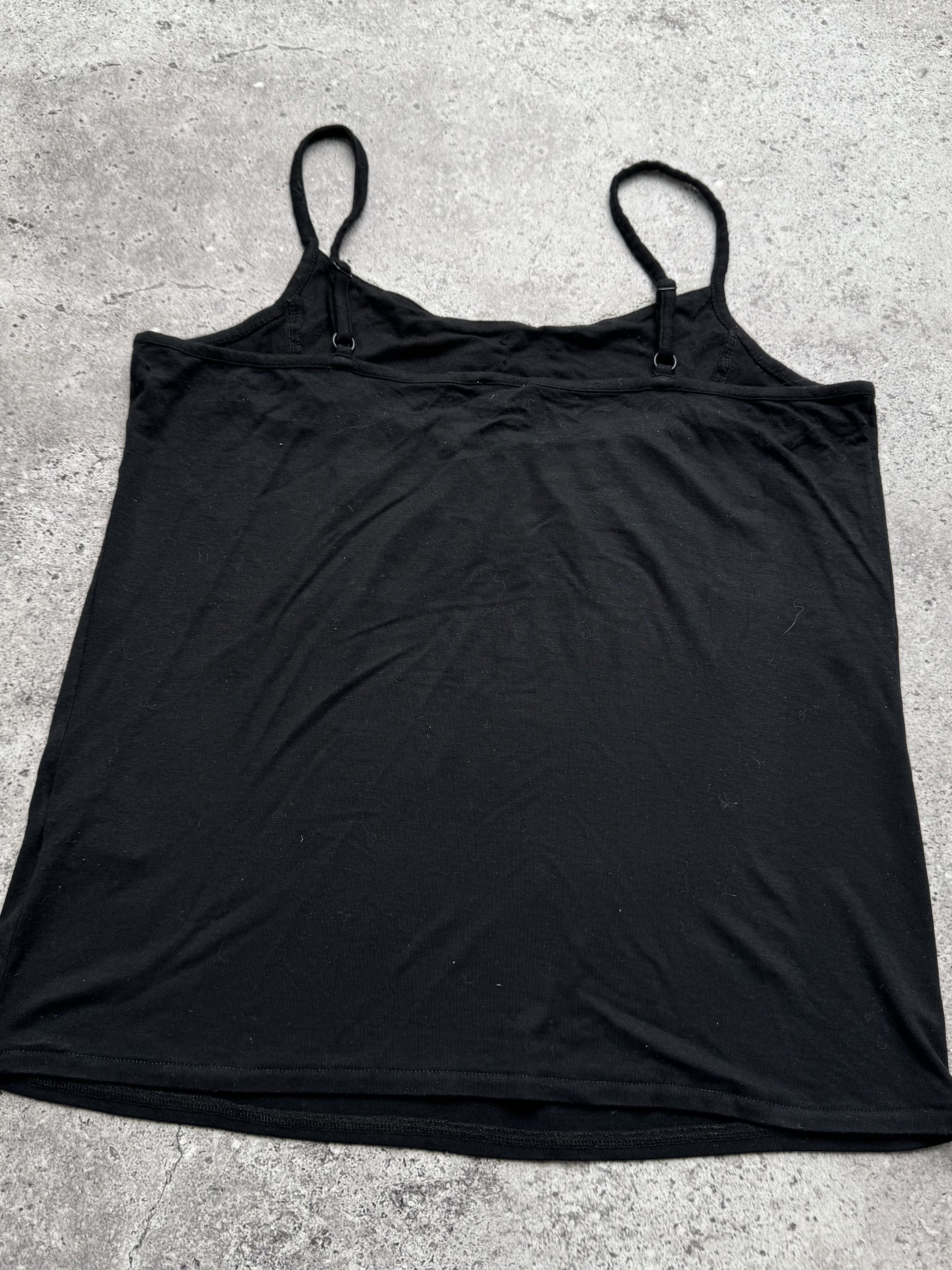 Vintage Vintage Cami Top Lace Trim Polka Dot Detail Y2K (E8) Size M / US 6-8 / IT 42-44 - 4 Thumbnail