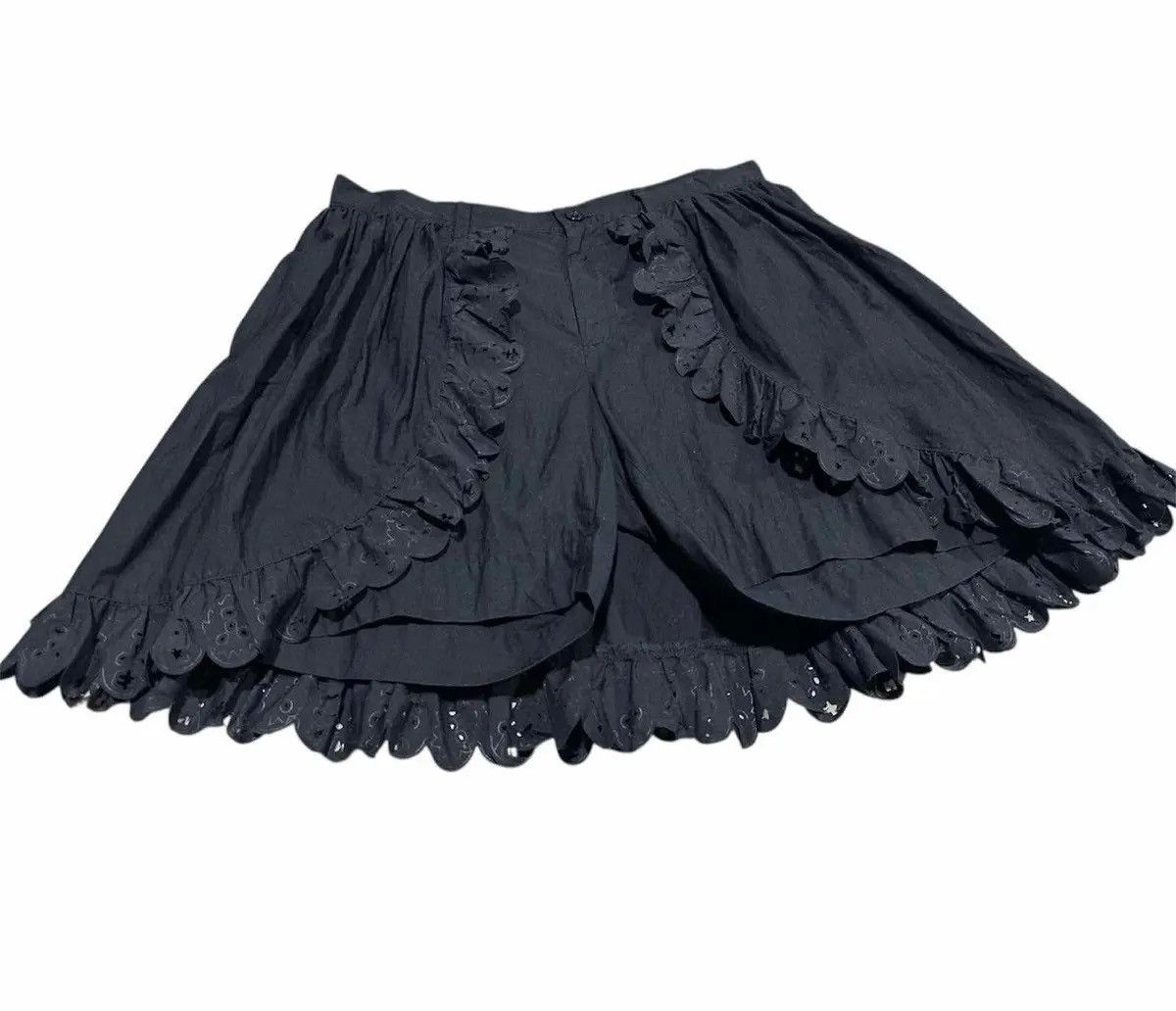 Ne-Net ♟️ Ne-Net By Issey Miyake Double Layer Pants Skirt Style Size 30" / US 8 / IT 44 - 2 Thumbnail