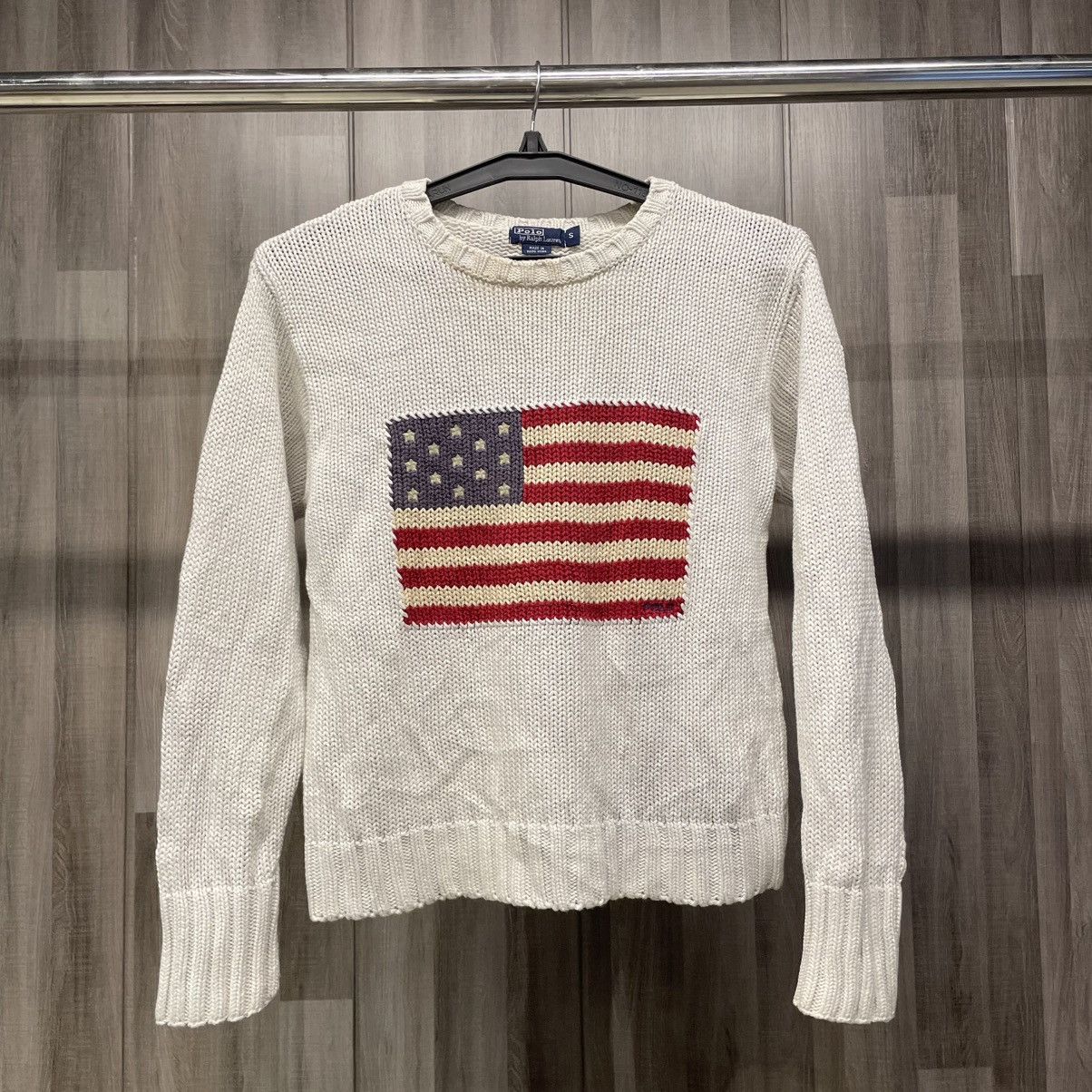 Polo Ralph Lauren Polo Ralph Lauren American Flag Sweater Size US S / EU 44-46 / 1 - 1 Thumbnail