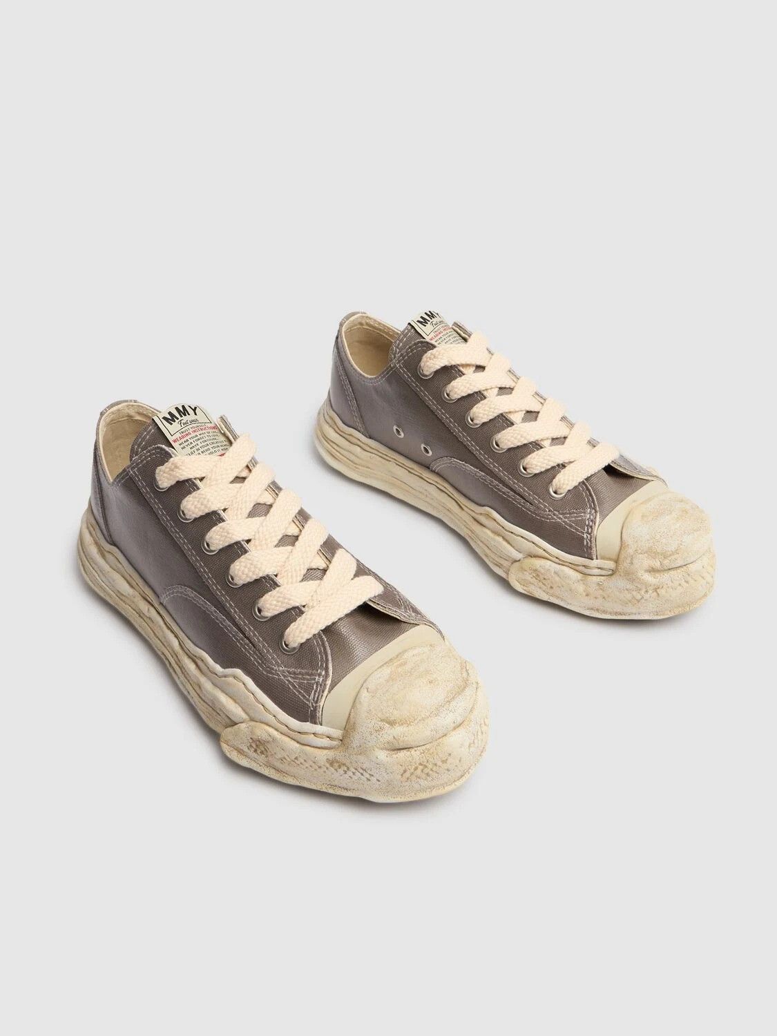 Maison MIHARA YASUHIRO Mihara Yasuhiro Hank Original Sole Low Sneakers Size US 13 / EU 46 - 4 Thumbnail