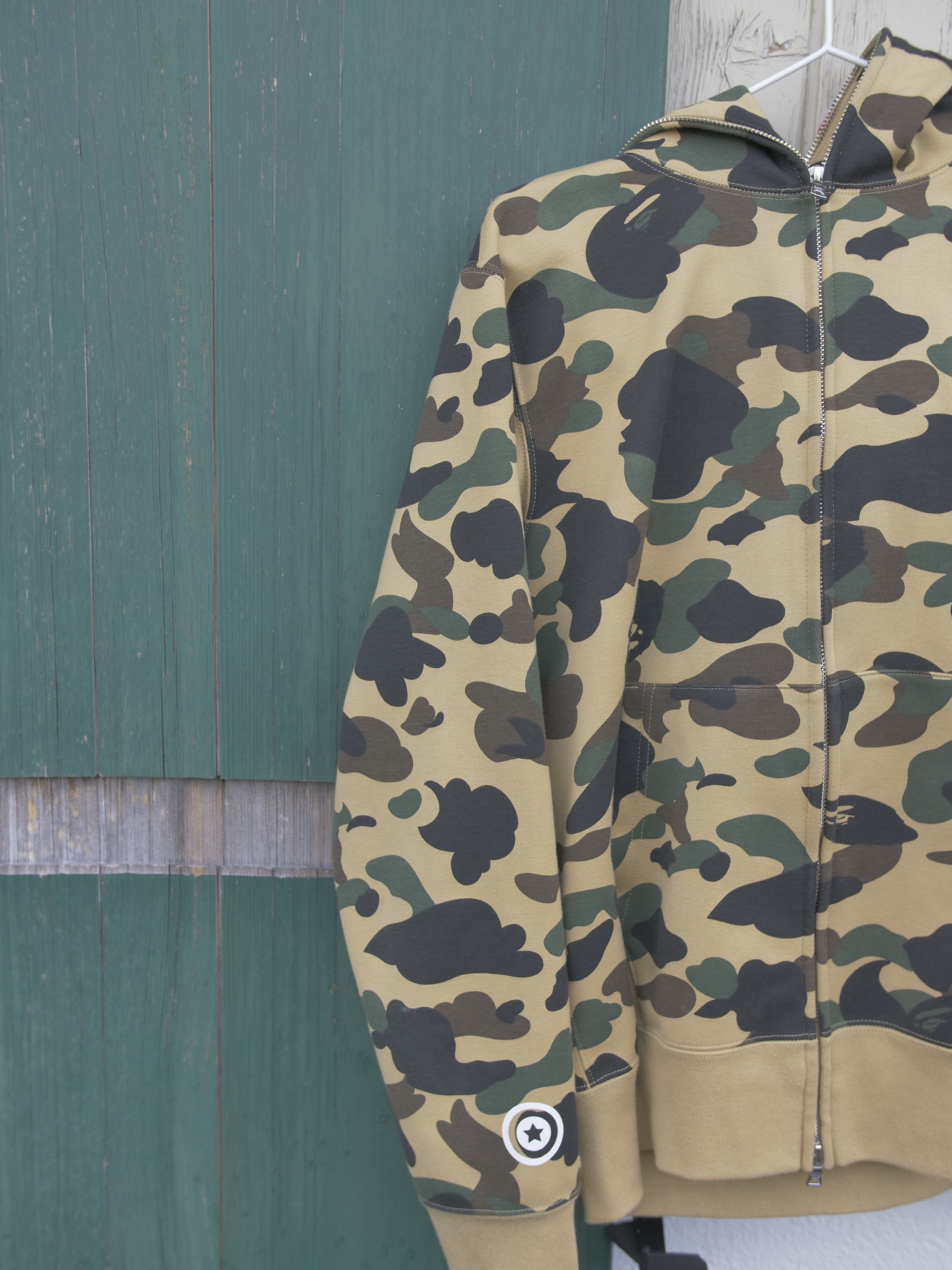 Bape 1st Camo Windstopper Shark Full Zip Hoodie Size US M / EU 48-50 / 2 - 7 Thumbnail