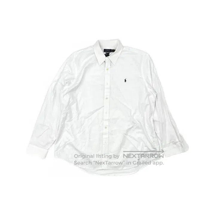Polo Ralph Lauren Polo Ralph Lauren FW21 Logo Embroidered Oxford Shirt. Size US XXL / EU 58 / 5 - 2 Thumbnail