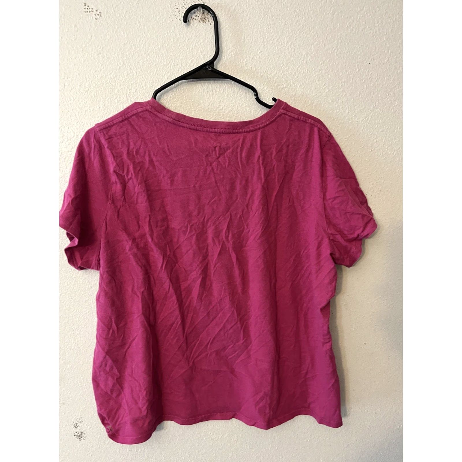Puma VINTAGE Puma Women's T-Shirt 1X Plus Size Short Sleeve Pink Logo Cotton Casual Size XL / US 12-14 / IT 48-50 - 3 Thumbnail