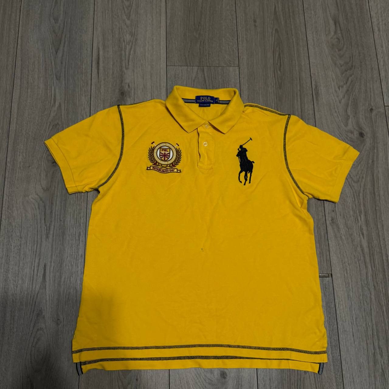 Polo Ralph Lauren polo ralph lauren polo big pony mens large yellow Size US L / EU 52-54 / 3 - 2 Thumbnail