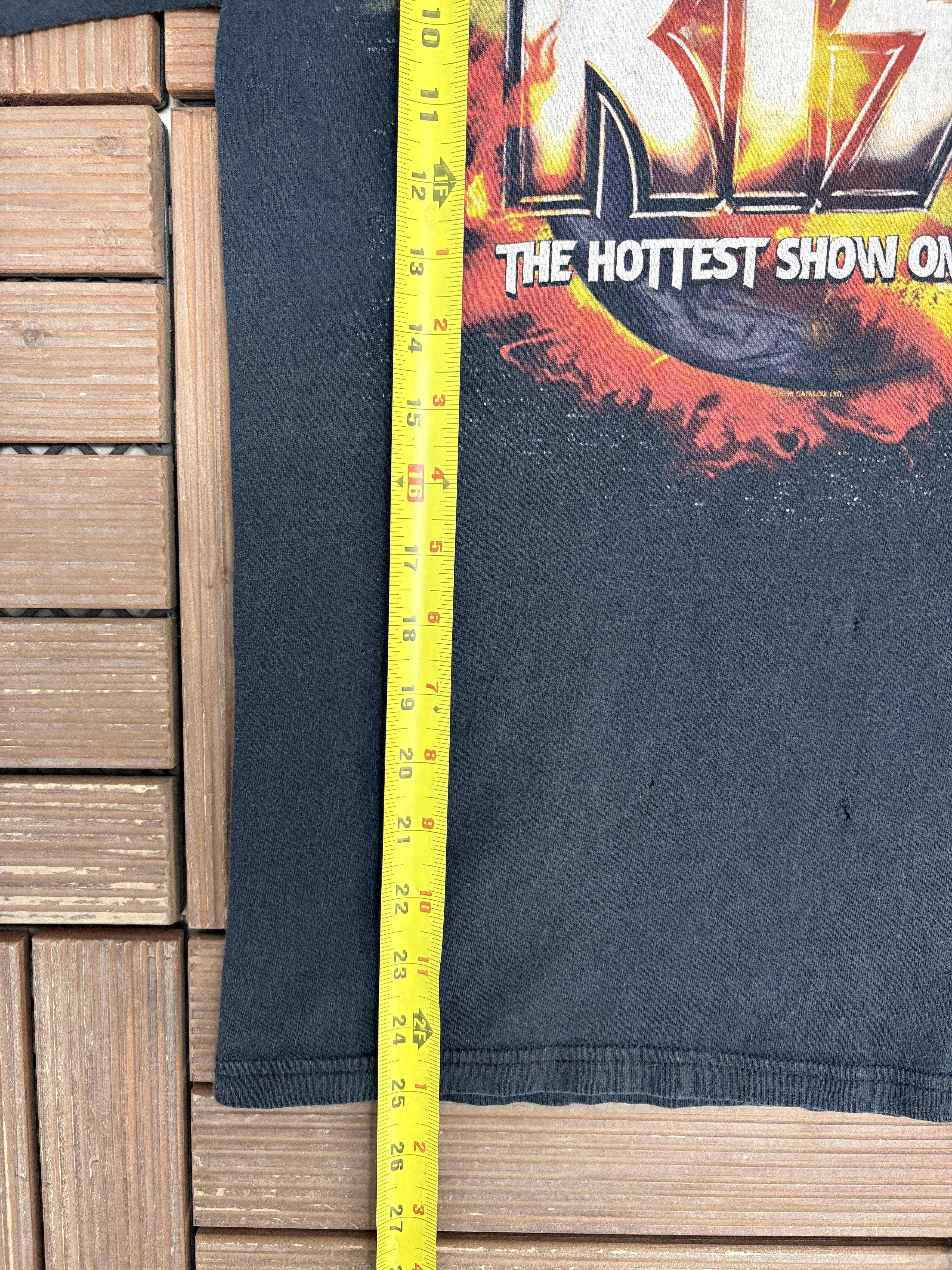 Vintage Kiss The Hottest Show On Earth Vintage Tee Size US S / EU 44-46 / 1 - 7 Thumbnail