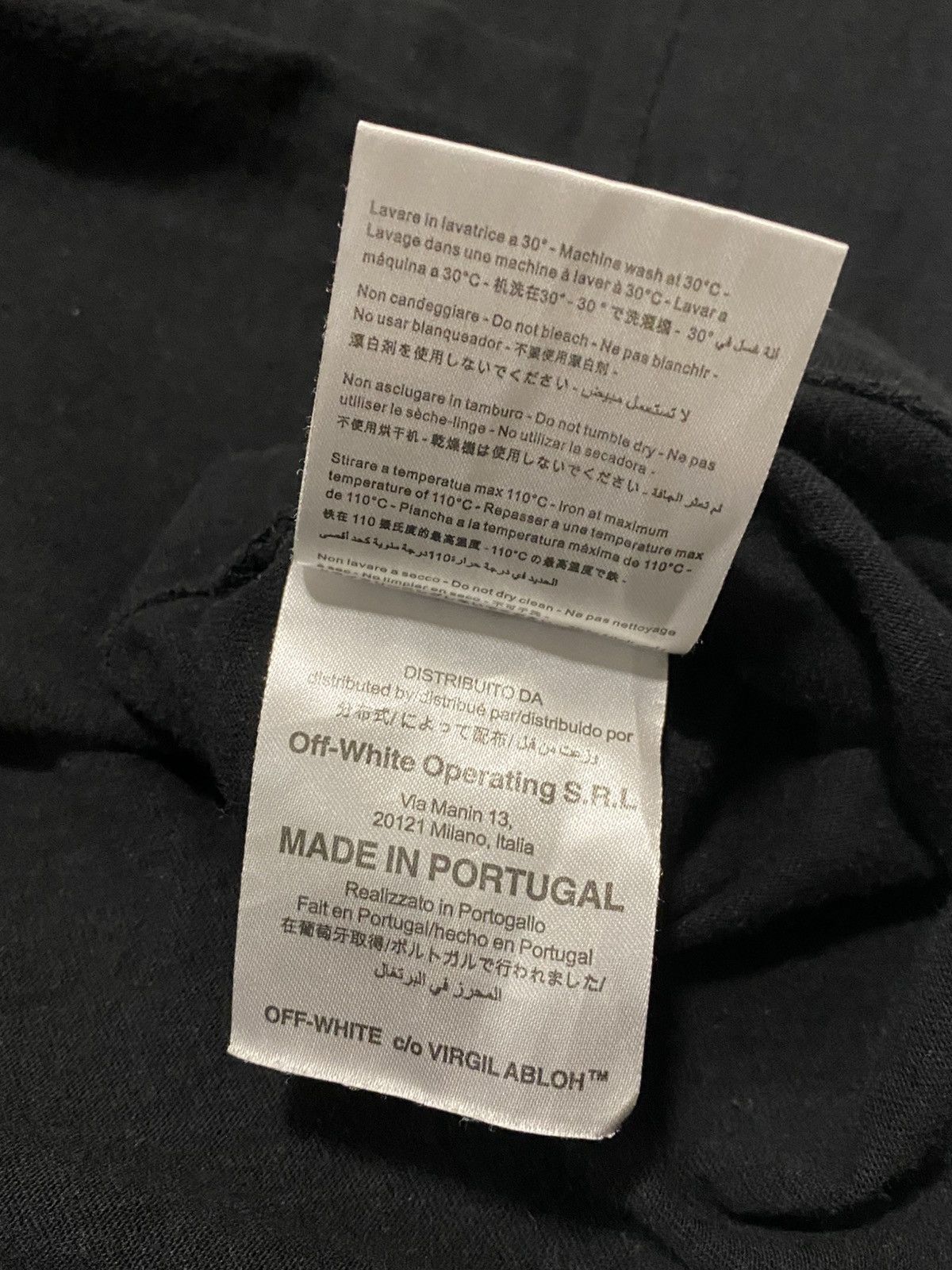 Off-White Off White - OG Diagonal Brushed T-Shirt Size US M / EU 48-50 / 2 - 15 Thumbnail