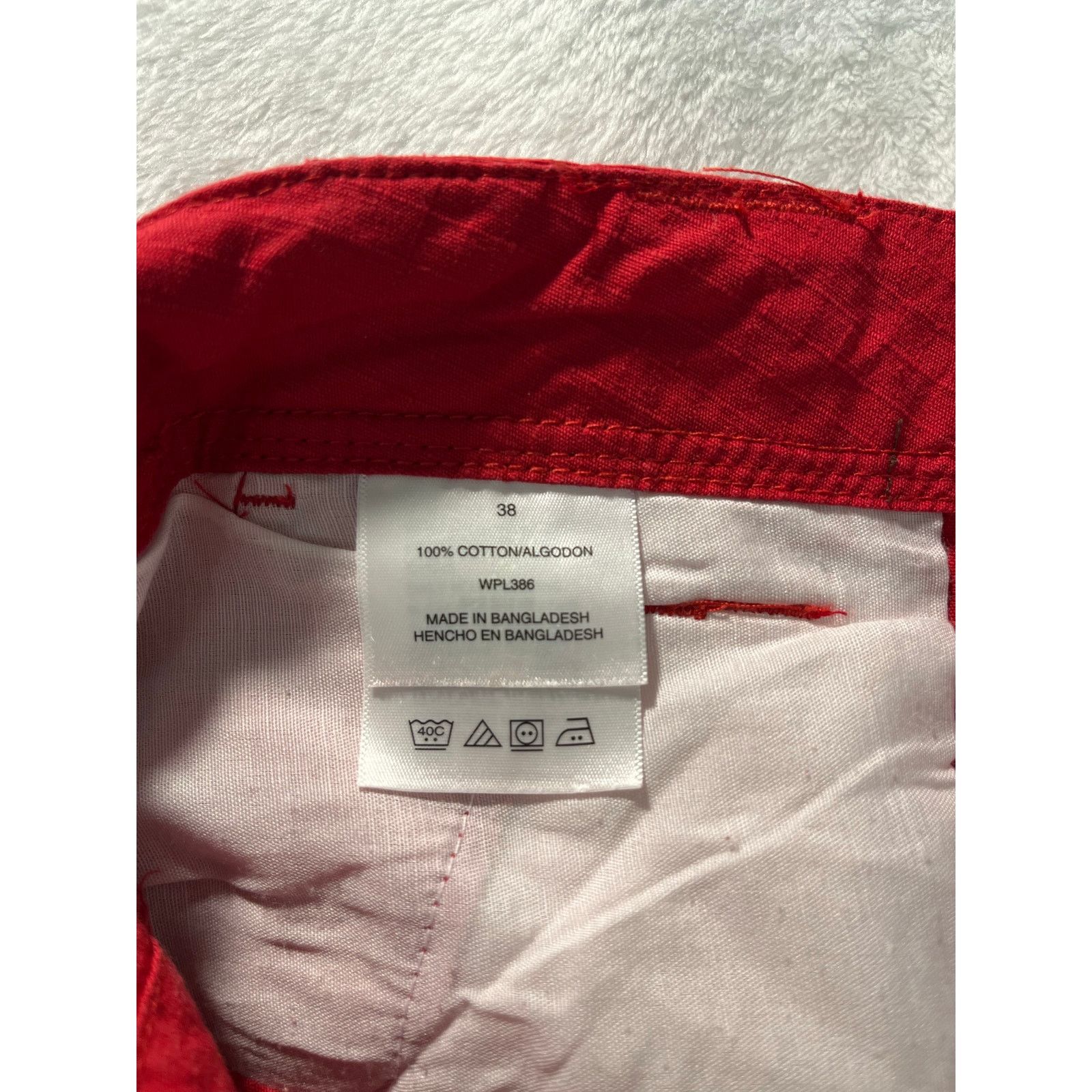 Haggar Haggar Men’s Red Cargo Shorts Size 38 100% Cotton Outdoor Size US 38 / EU 54 - 13 Thumbnail