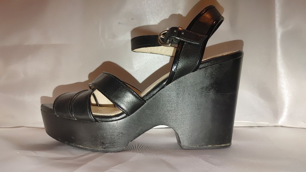 Coach Coach Nikki Leather Platform Sandals Size 8.5B Size US 8.5 / IT 38.5 - 2 Thumbnail