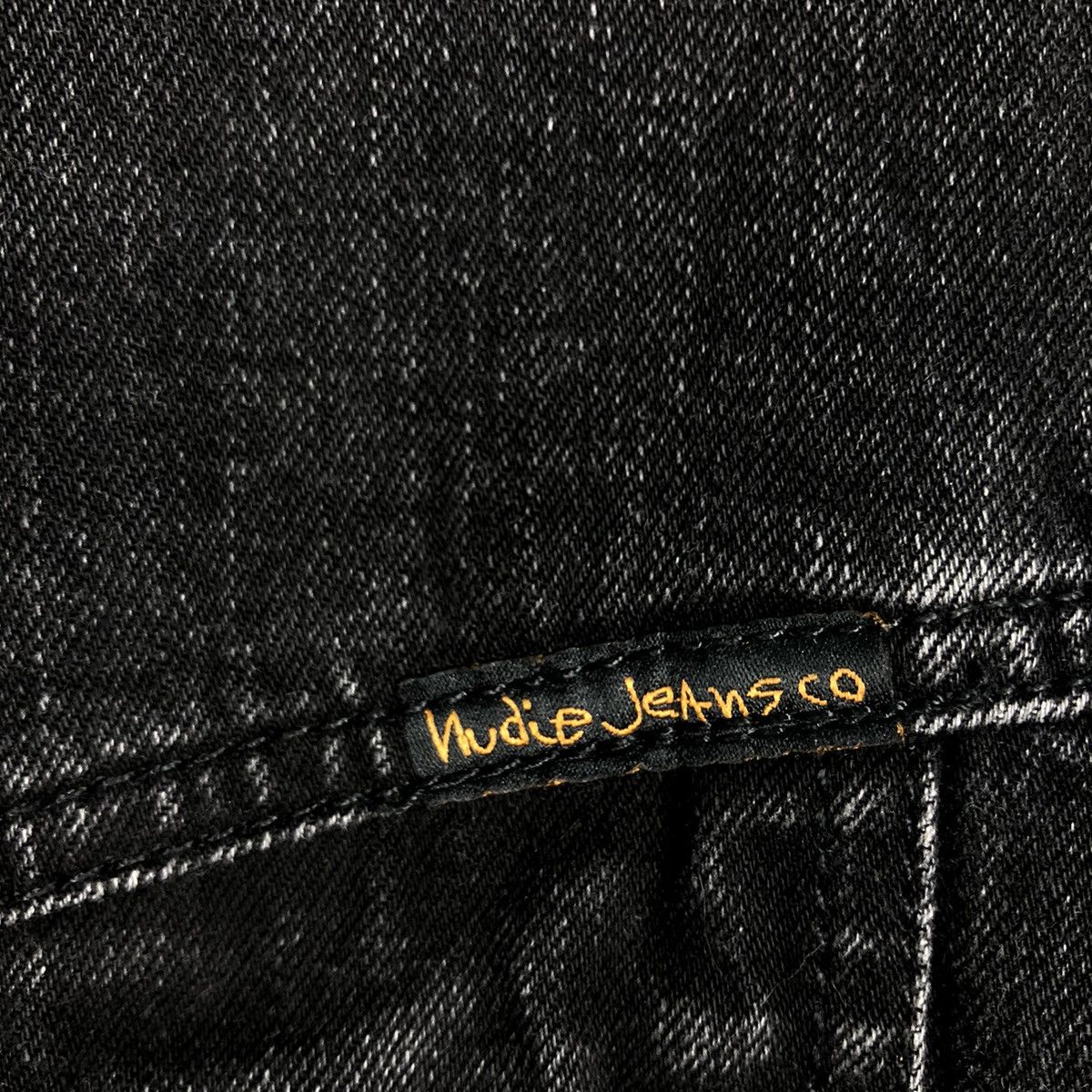 Japanese Brand 🔥90’s Biker Denim Jacket Cropped Trucker Nudie Jeans Italy Size US S / EU 44-46 / 1 - 14 Thumbnail